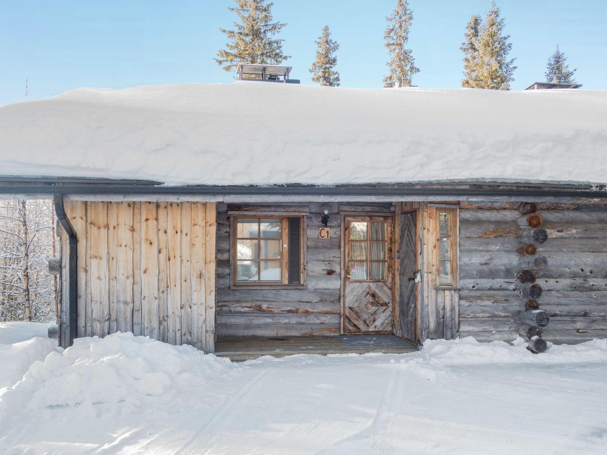 Foto 1 - Casa de 1 quarto em Kuusamo com sauna e vista para a montanha