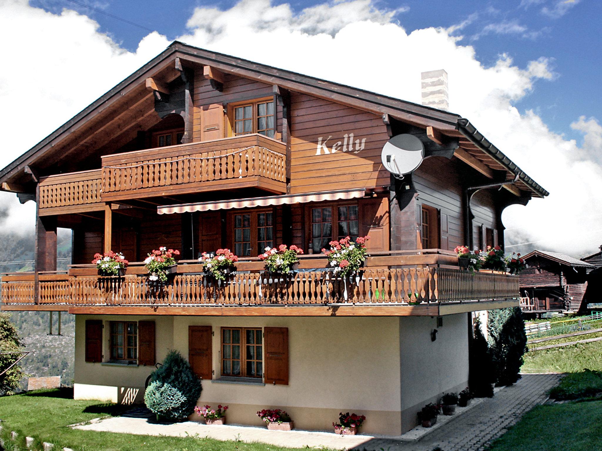 Photo 9 - Appartement de 3 chambres à Grächen avec jardin et vues sur la montagne