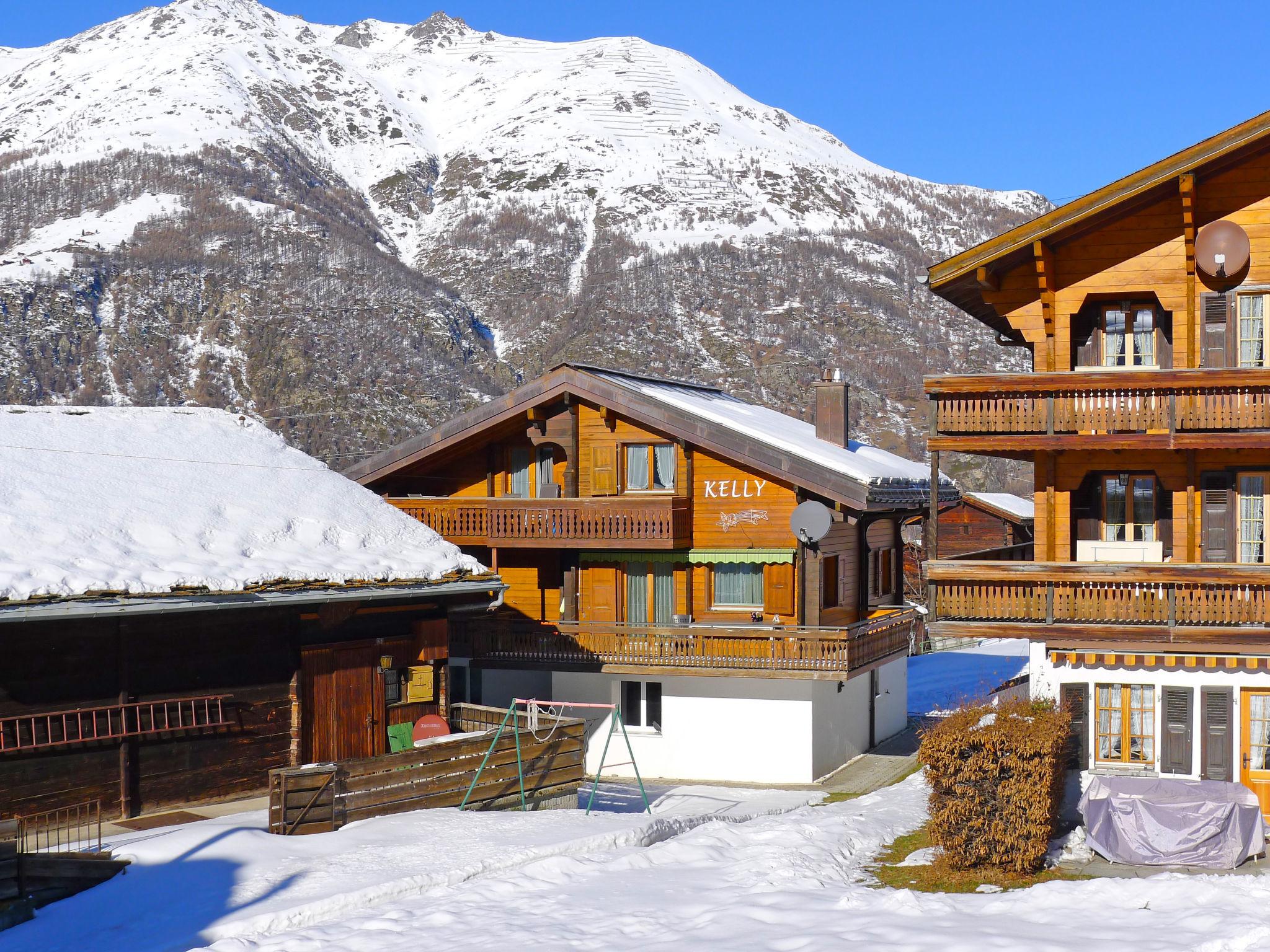 Photo 10 - Appartement de 3 chambres à Grächen avec jardin et vues sur la montagne