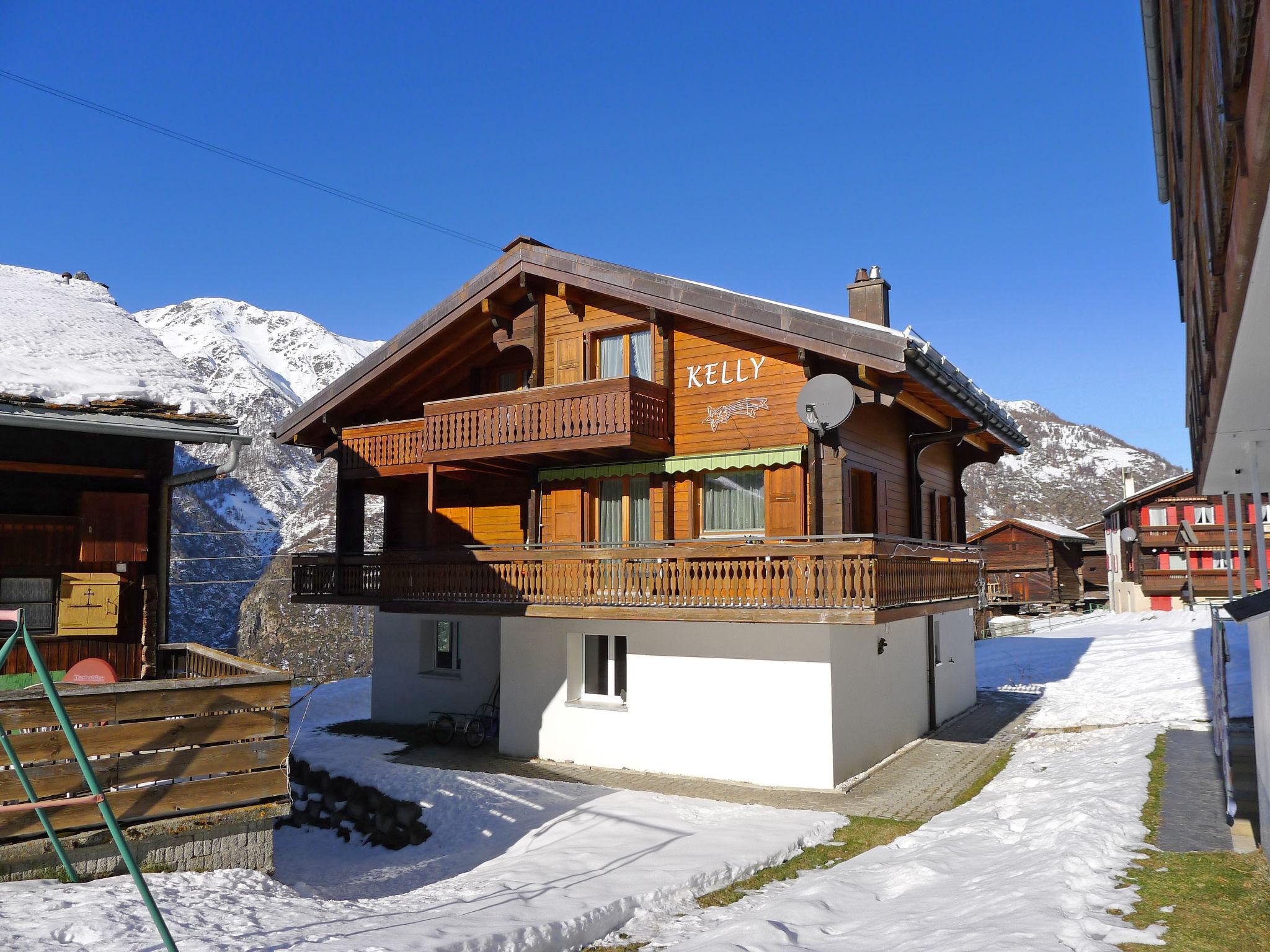 Photo 11 - Appartement de 3 chambres à Grächen avec jardin et vues sur la montagne