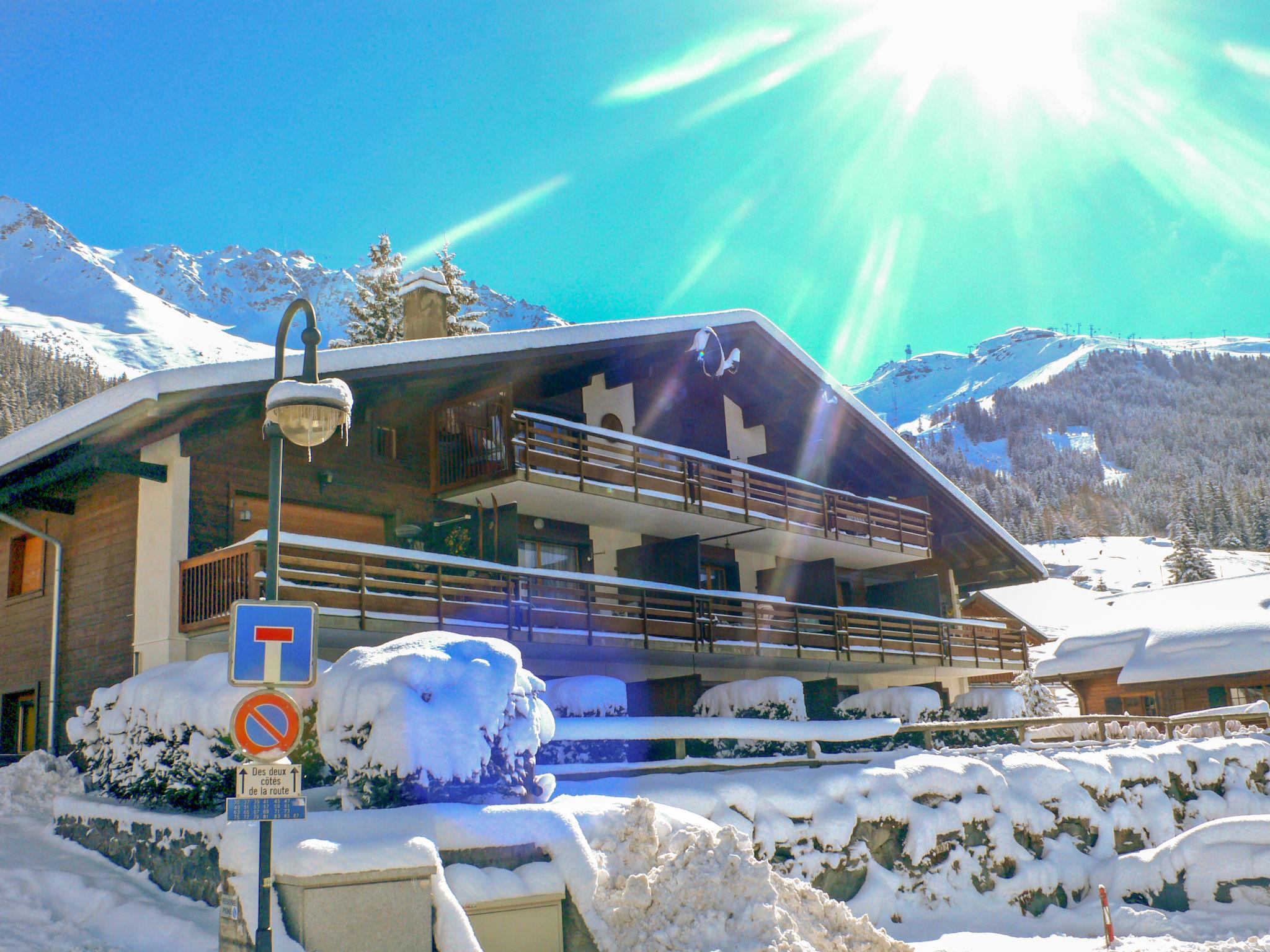 Foto 17 - Apartment in Val de Bagnes mit terrasse und blick auf die berge