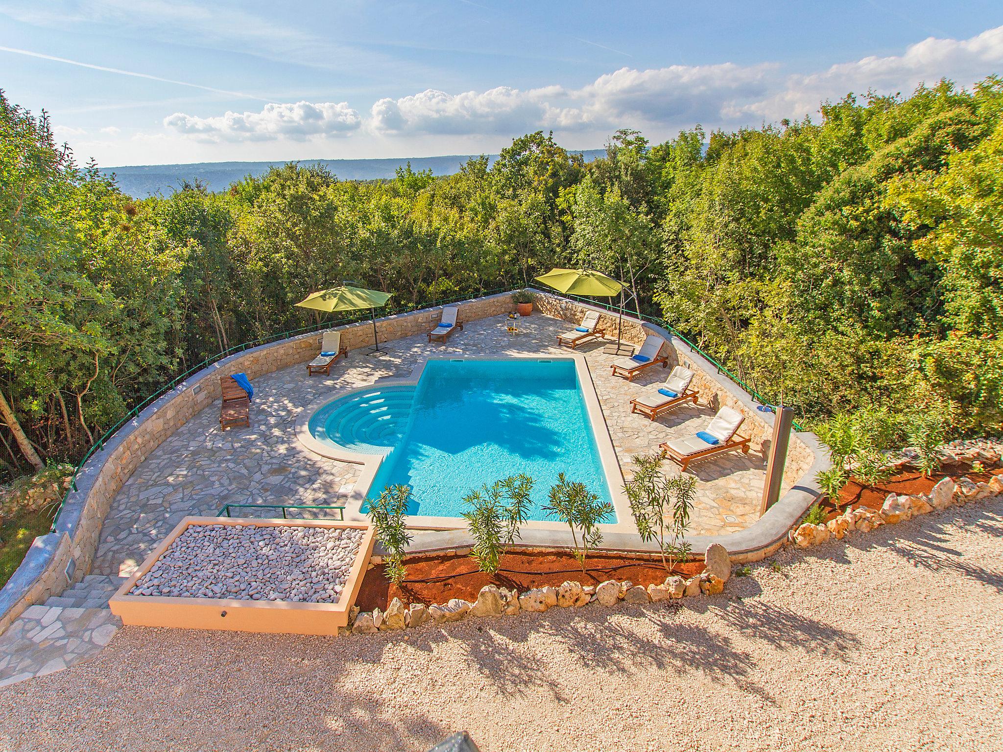 Photo 2 - 5 bedroom House in Raša with swimming pool and sea view