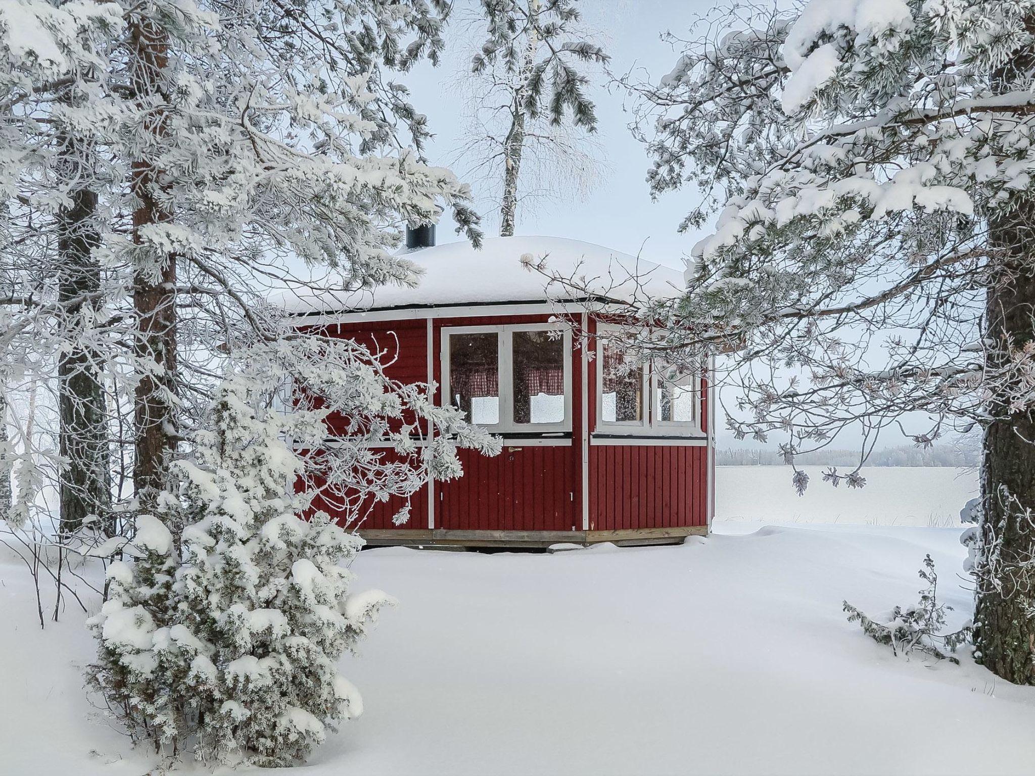 Foto 22 - Haus mit 1 Schlafzimmer in Pyhäjärvi mit sauna