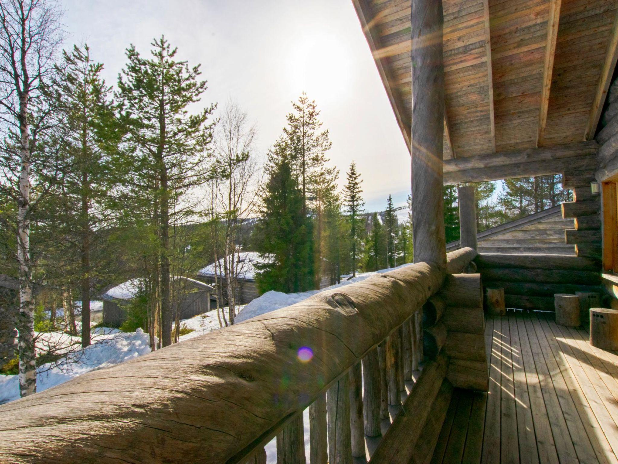 Foto 5 - Casa de 1 quarto em Kuusamo com sauna e vista para a montanha