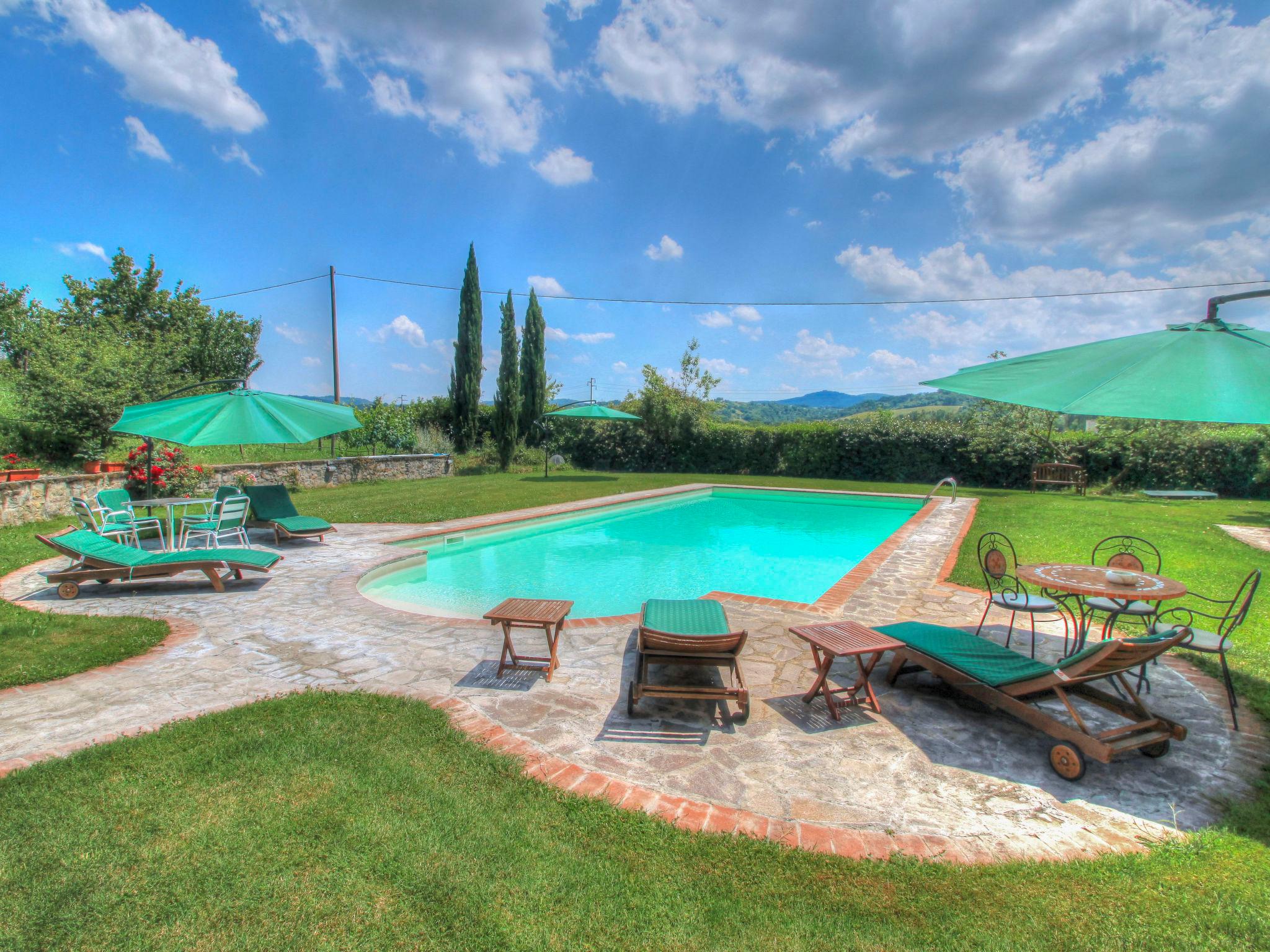 Foto 3 - Casa de 1 habitación en Laterina Pergine Valdarno con piscina y jardín