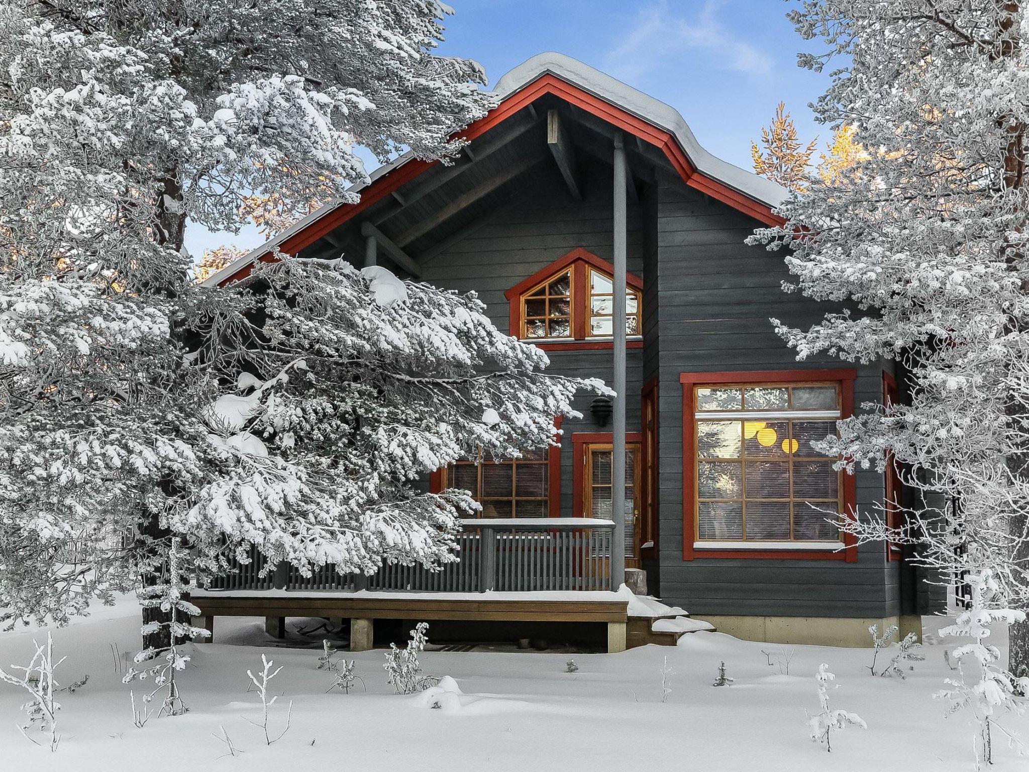 Foto 6 - Haus mit 4 Schlafzimmern in Sodankylä mit sauna und blick auf die berge