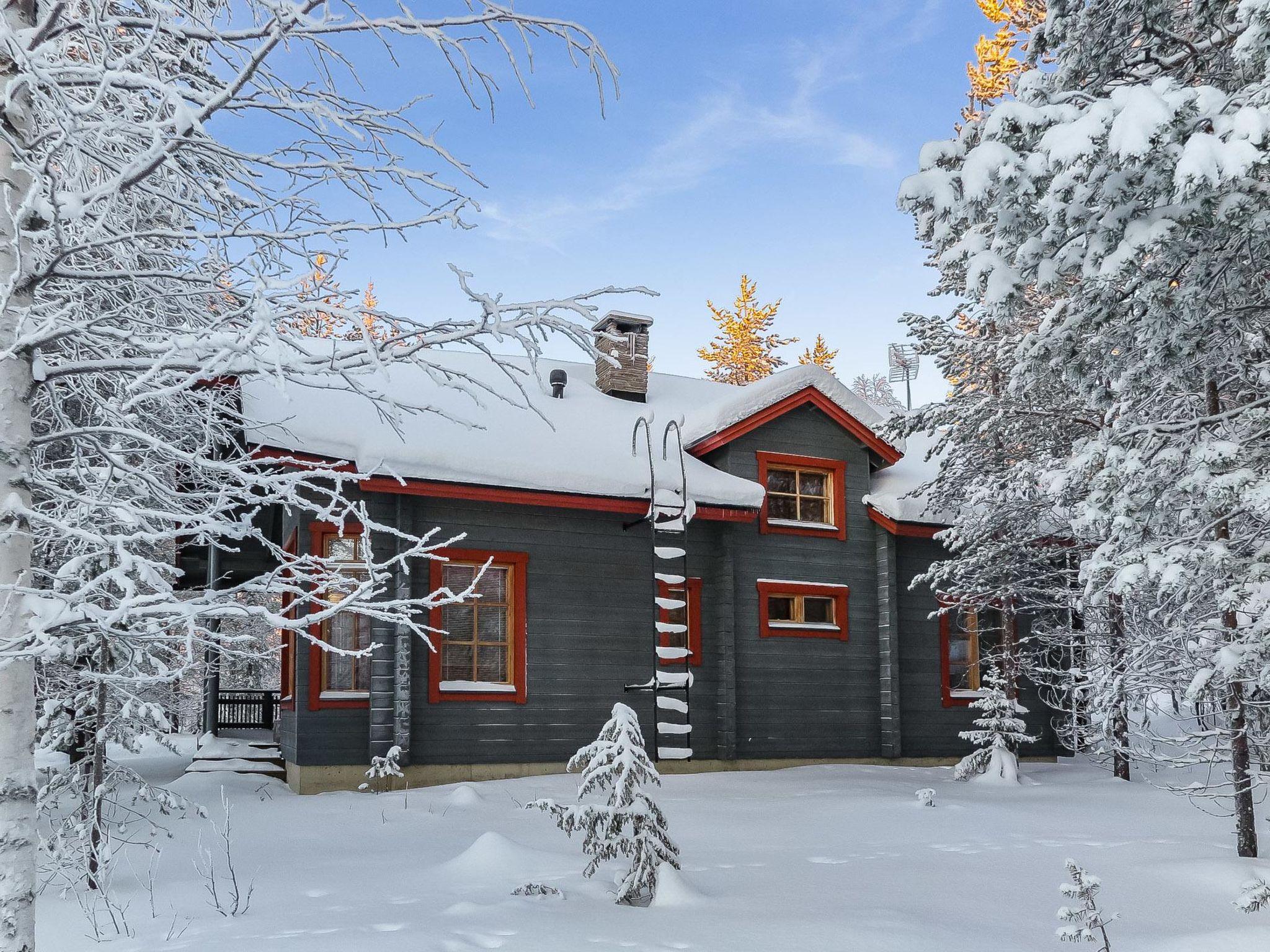 Foto 2 - Haus mit 4 Schlafzimmern in Sodankylä mit sauna und blick auf die berge