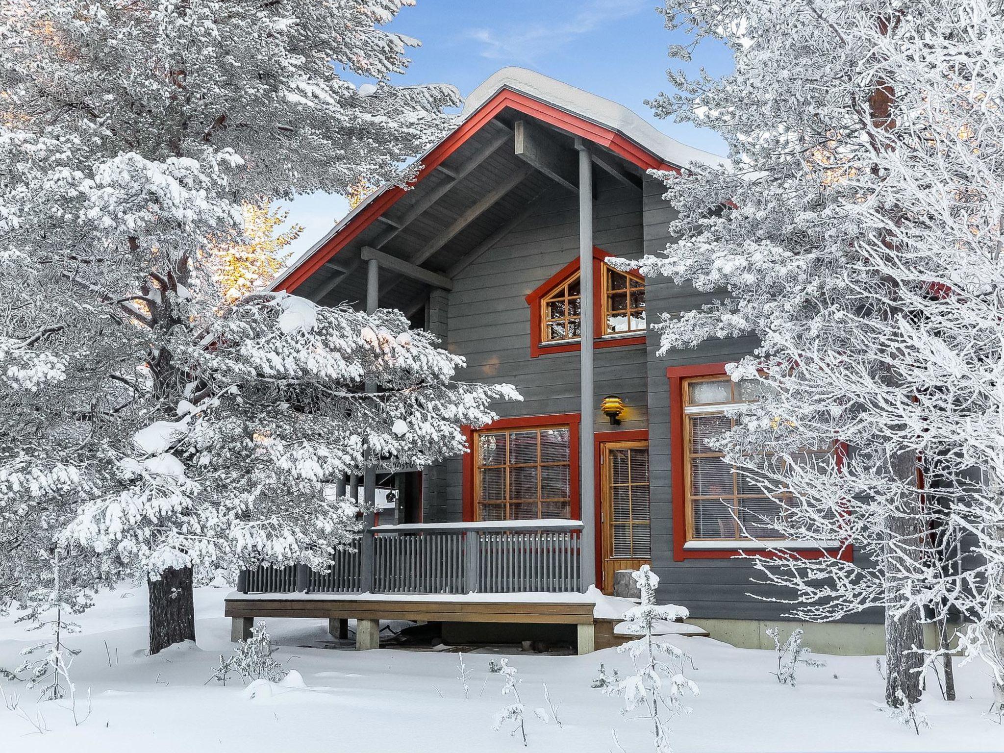 Foto 1 - Casa con 4 camere da letto a Sodankylä con sauna e vista sulle montagne