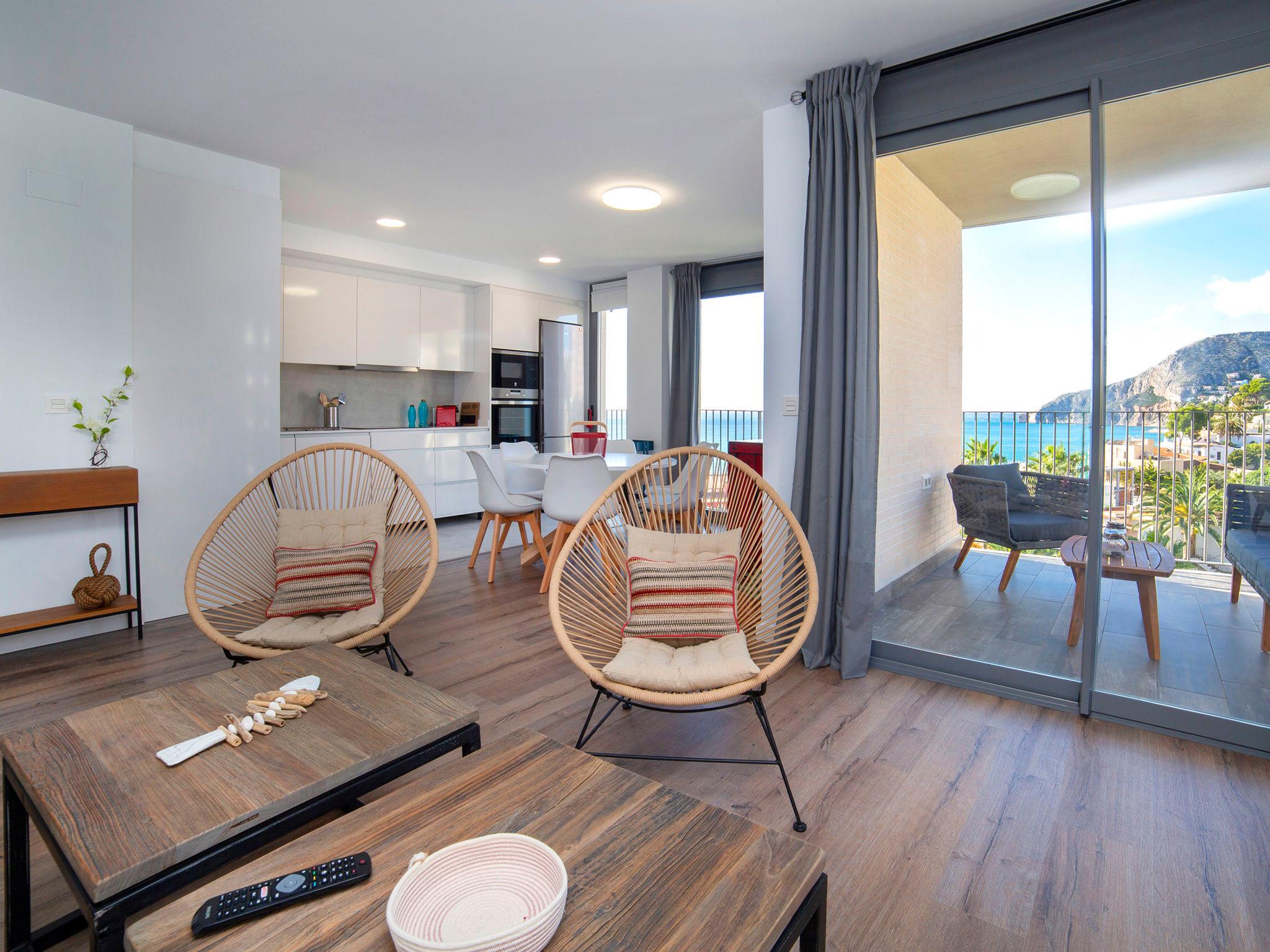 Foto 5 - Apartamento de 2 quartos em Calp com piscina e vistas do mar