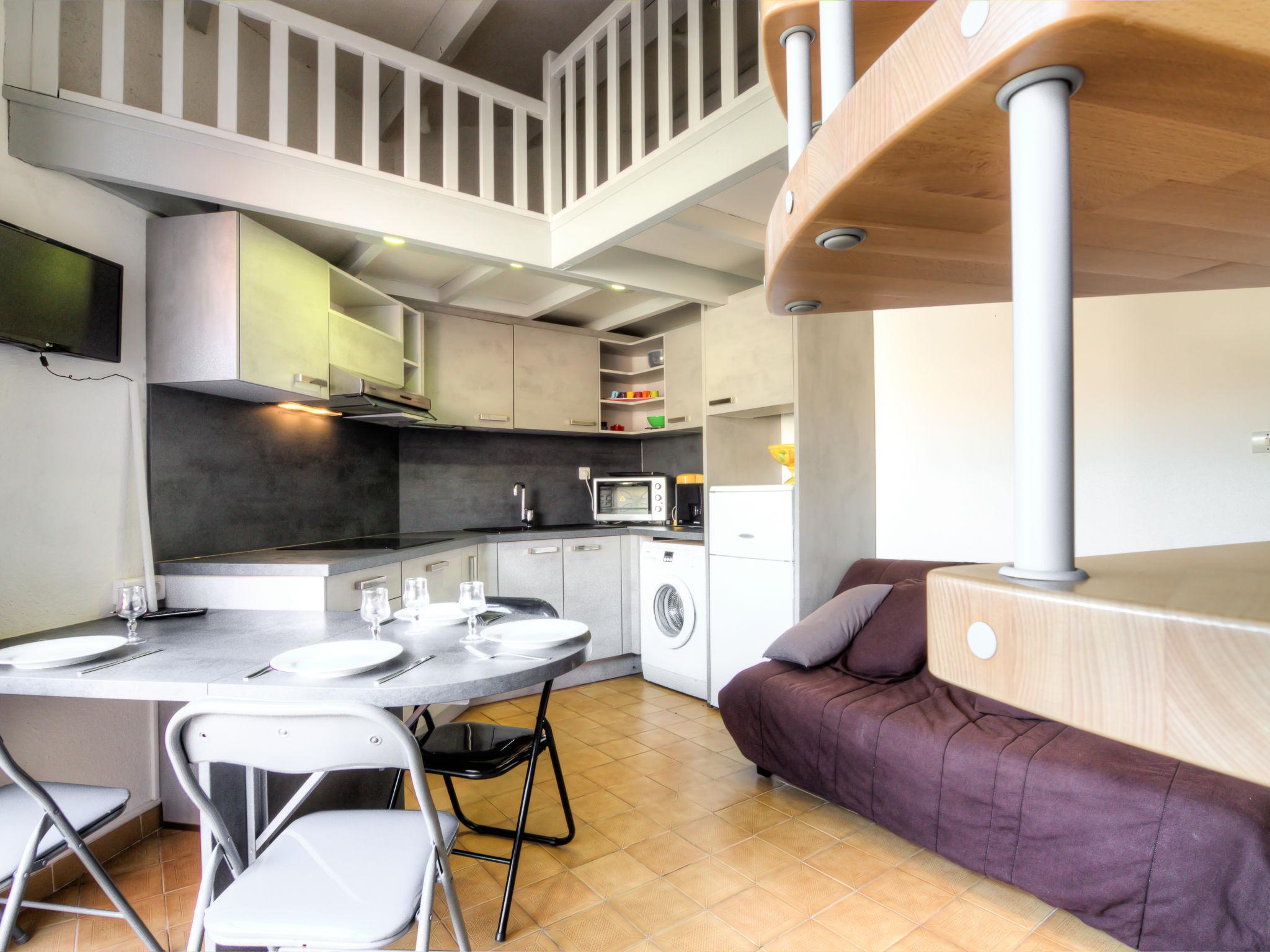 Foto 3 - Apartamento de 1 habitación en Agde con piscina y terraza