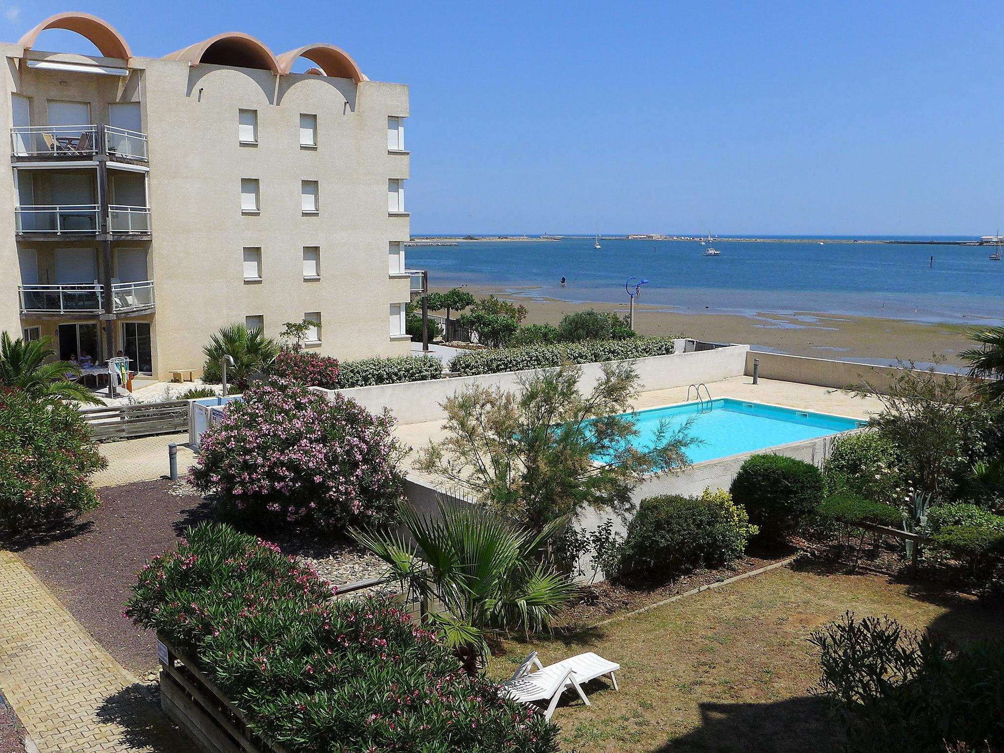 Foto 22 - Appartamento con 3 camere da letto a Gruissan con piscina e vista mare