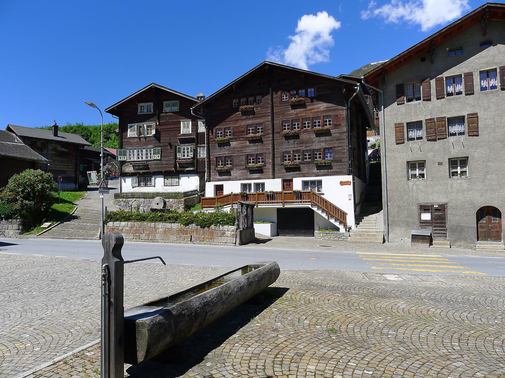 Photo 1 - Appartement de 1 chambre à Goms avec jardin et vues sur la montagne