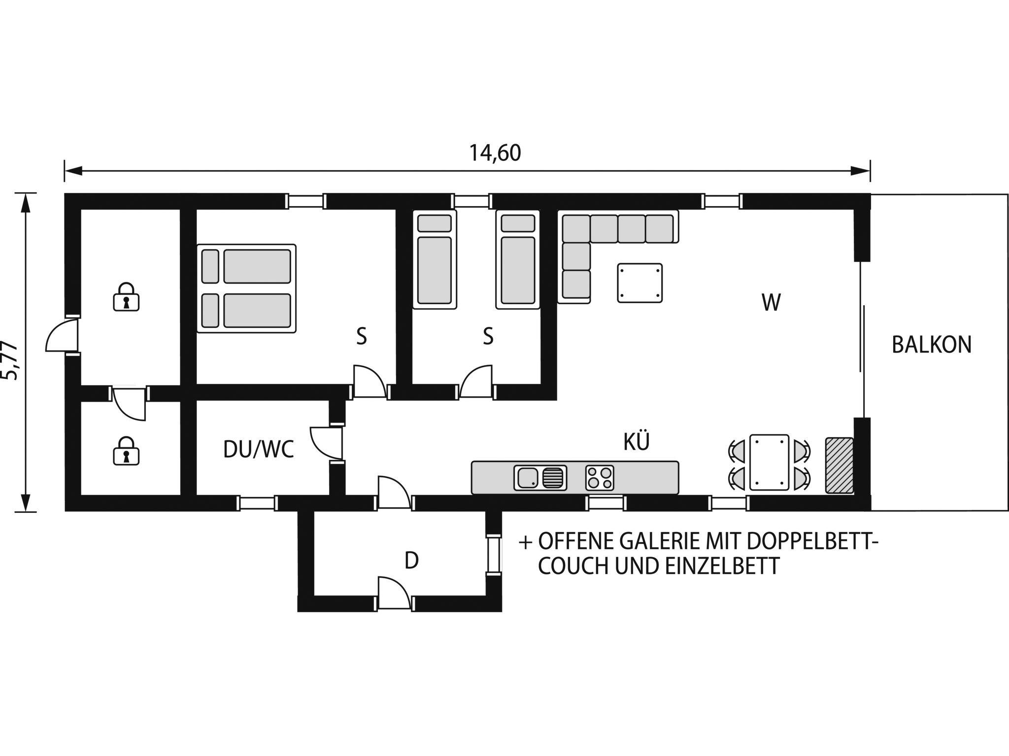 Photo 16 - 2 bedroom House in Balestrand with garden and terrace