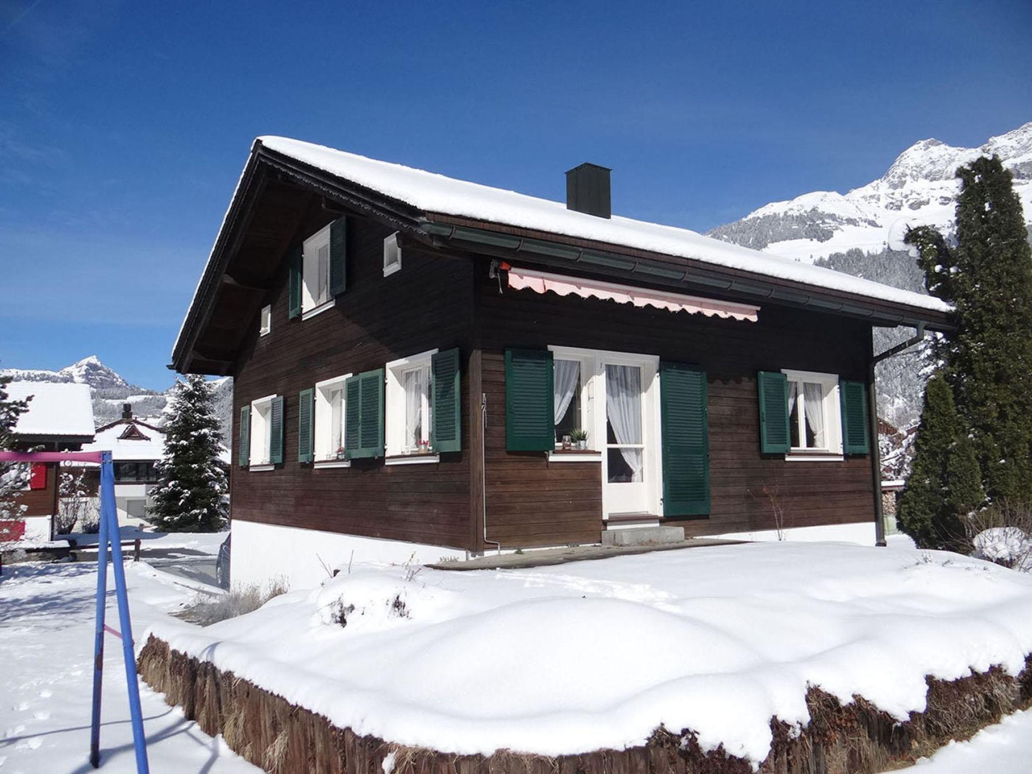 Foto 4 - Apartamento de 3 habitaciones en Engelberg con jardín