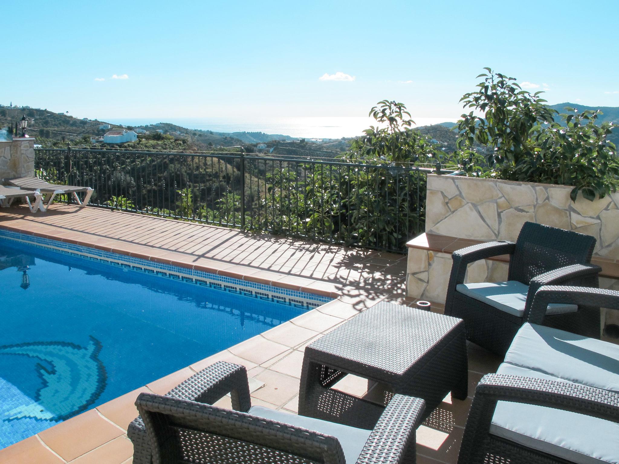 Foto 5 - Casa de 2 habitaciones en Frigiliana con piscina privada y terraza