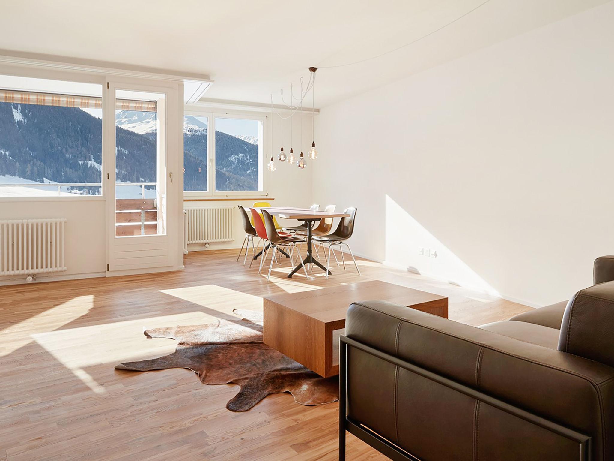 Foto 2 - Apartamento de 2 quartos em Davos com sauna e vista para a montanha