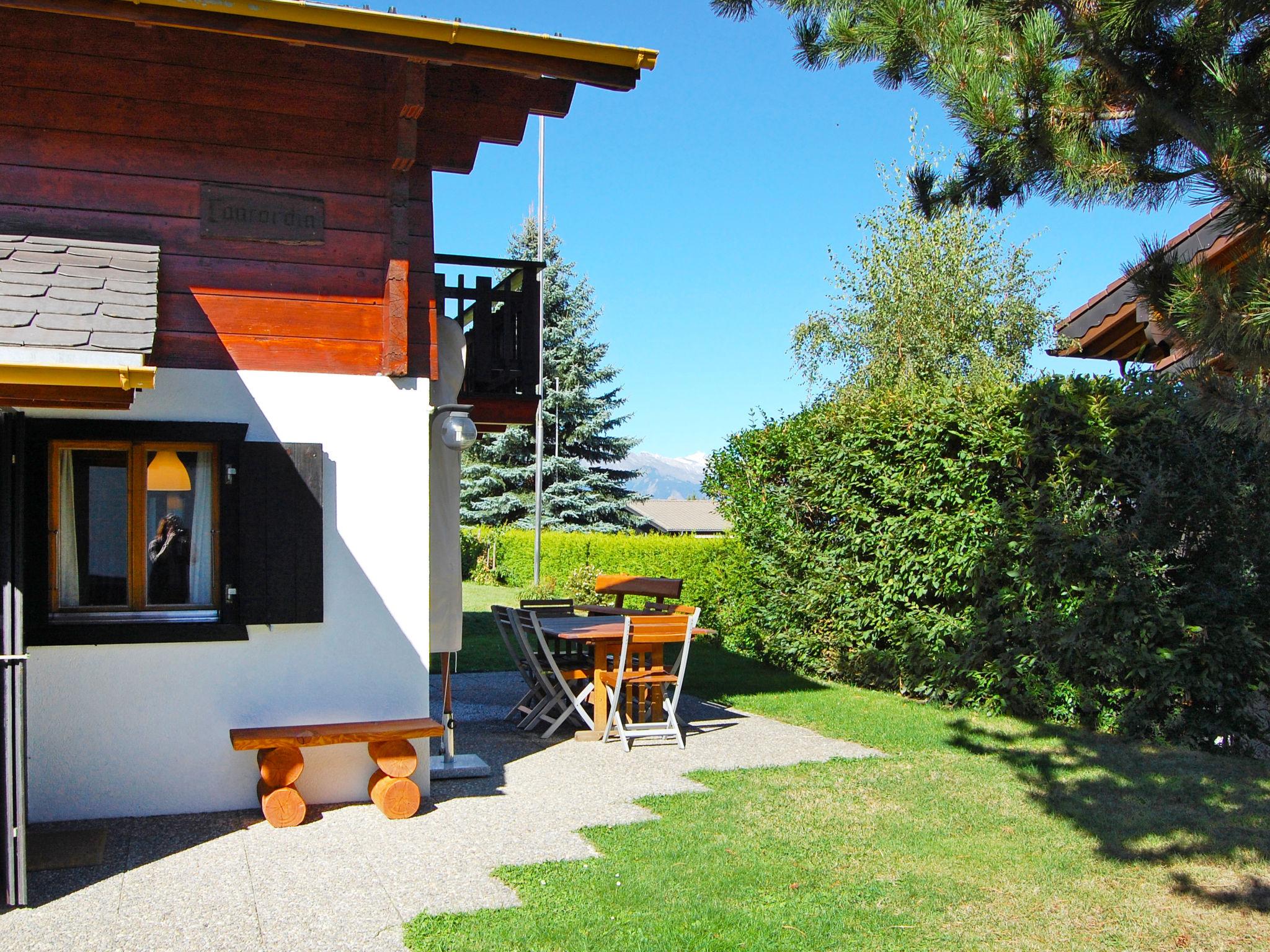Foto 2 - Casa de 3 quartos em Nendaz com jardim e vista para a montanha