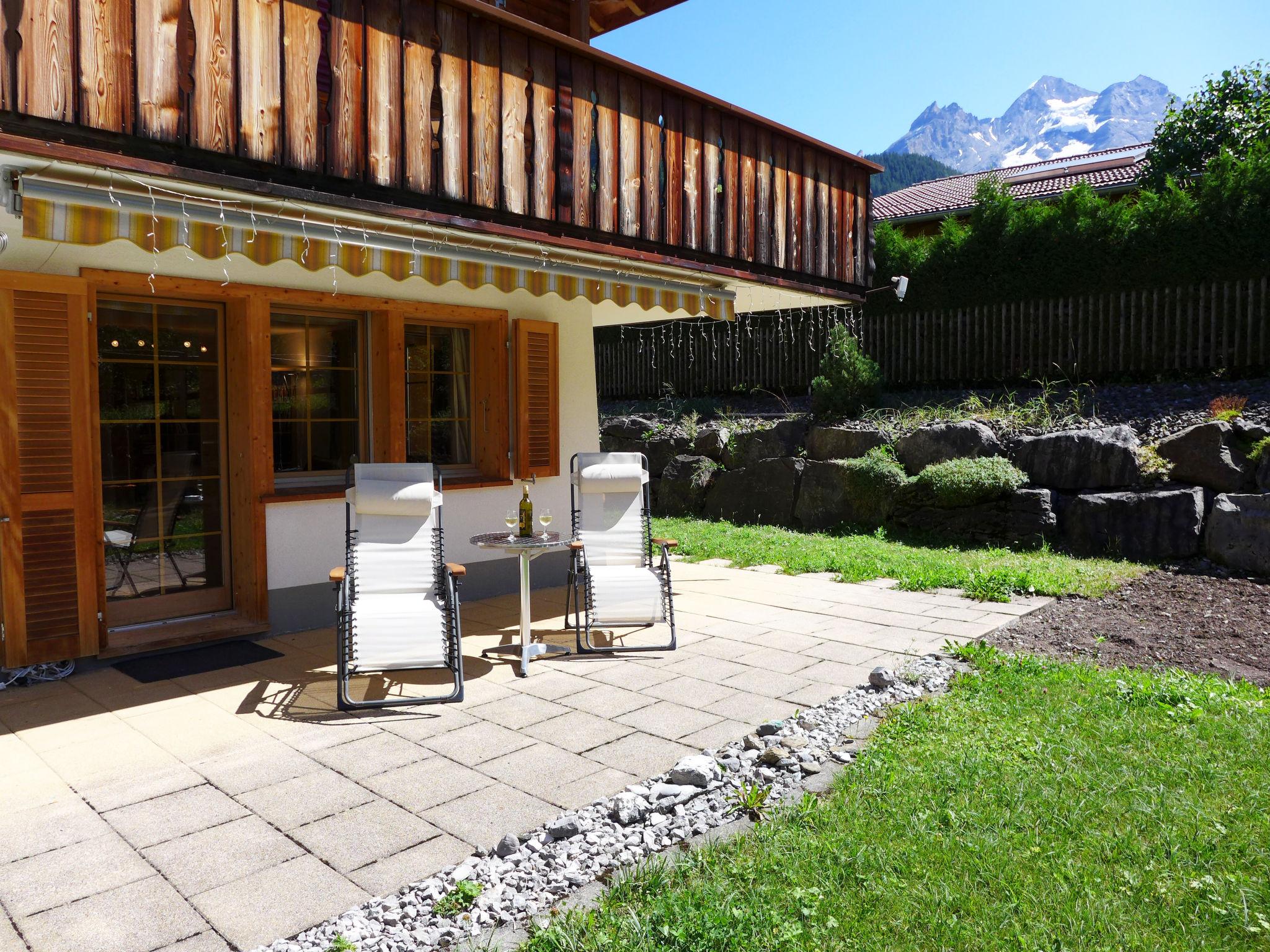 Foto 13 - Apartamento de 2 quartos em Kandersteg com jardim e terraço