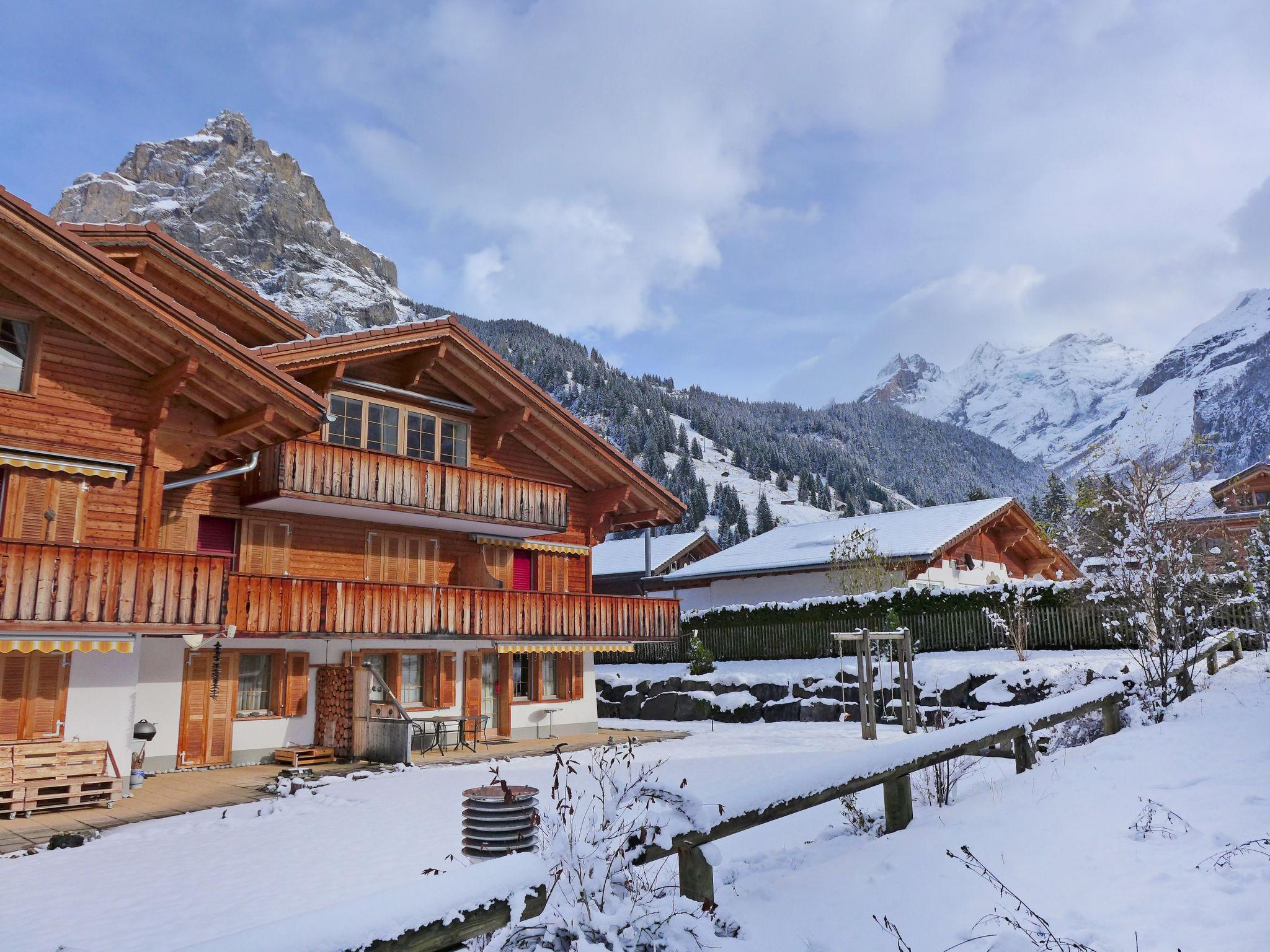 Foto 24 - Apartamento de 2 quartos em Kandersteg com jardim e terraço