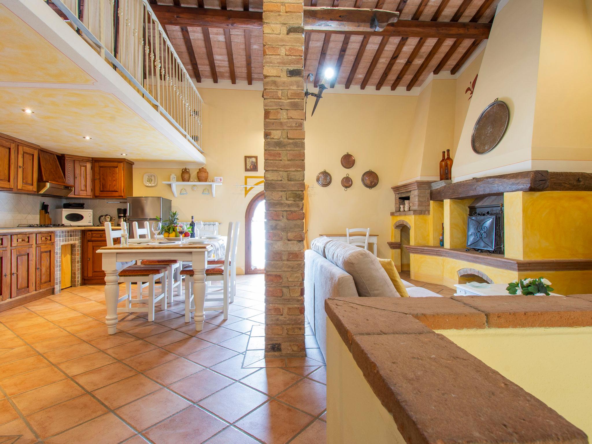 Photo 9 - 2 bedroom House in Castelfiorentino with swimming pool and garden