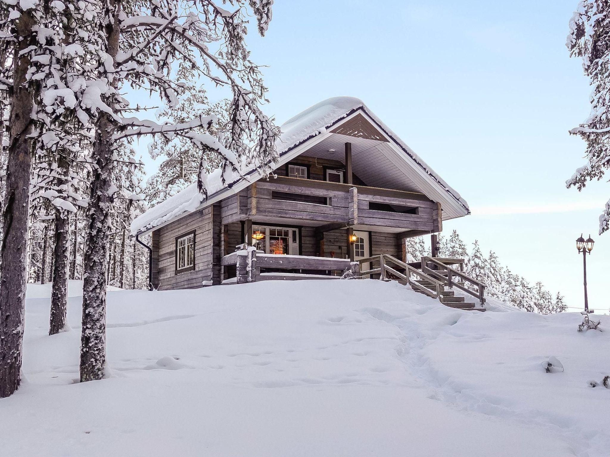 Foto 5 - Haus mit 2 Schlafzimmern in Enontekiö mit sauna und blick auf die berge