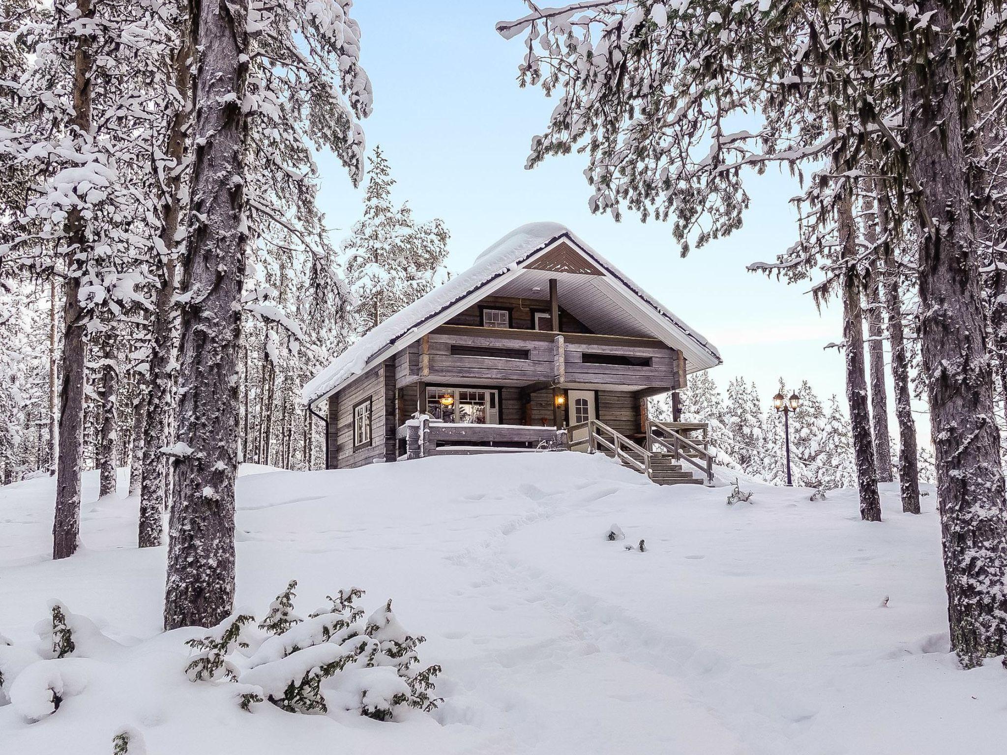 Photo 1 - Maison de 2 chambres à Enontekiö avec sauna et vues sur la montagne