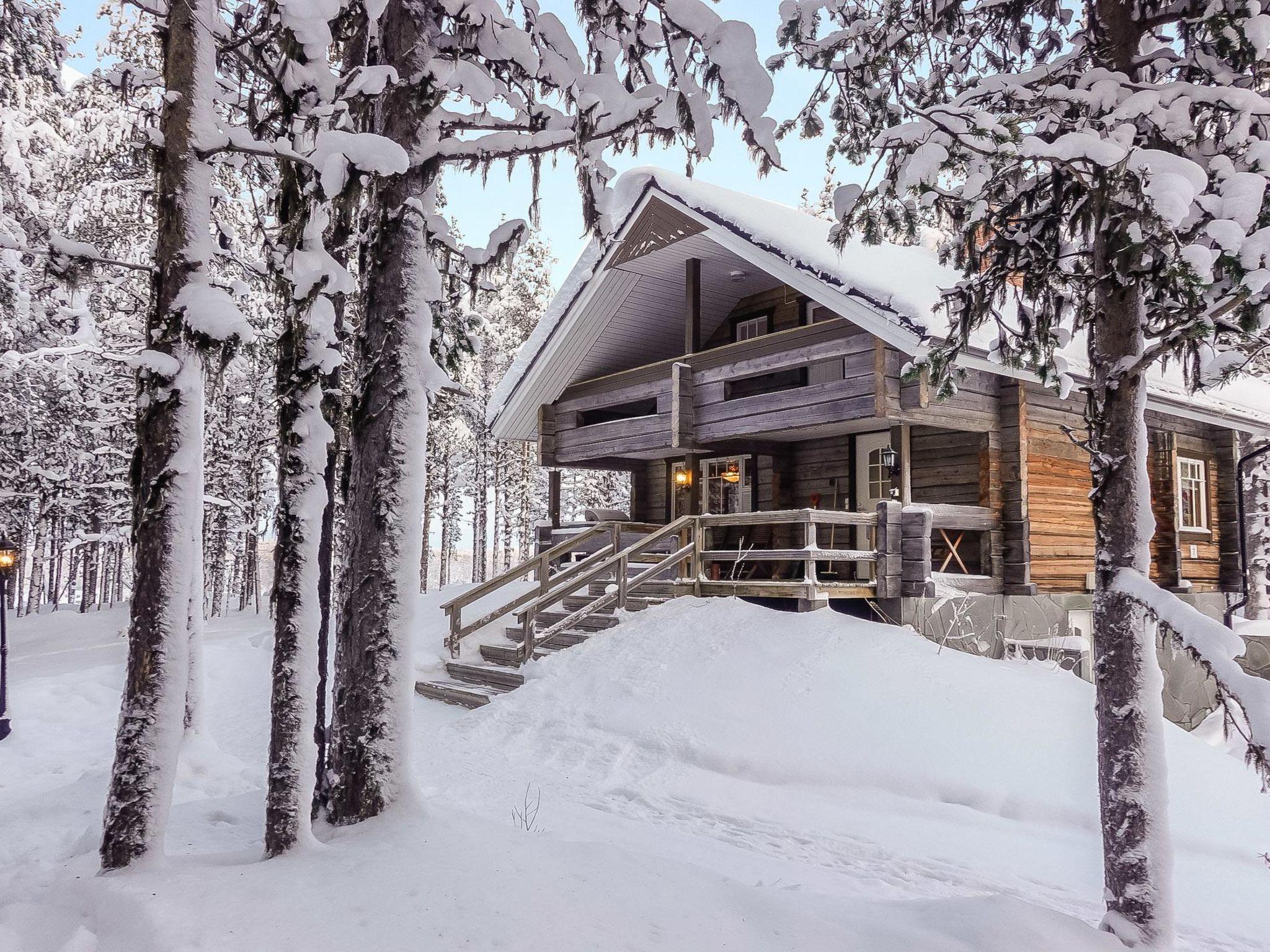 Foto 6 - Casa de 2 habitaciones en Enontekiö con sauna y vistas a la montaña