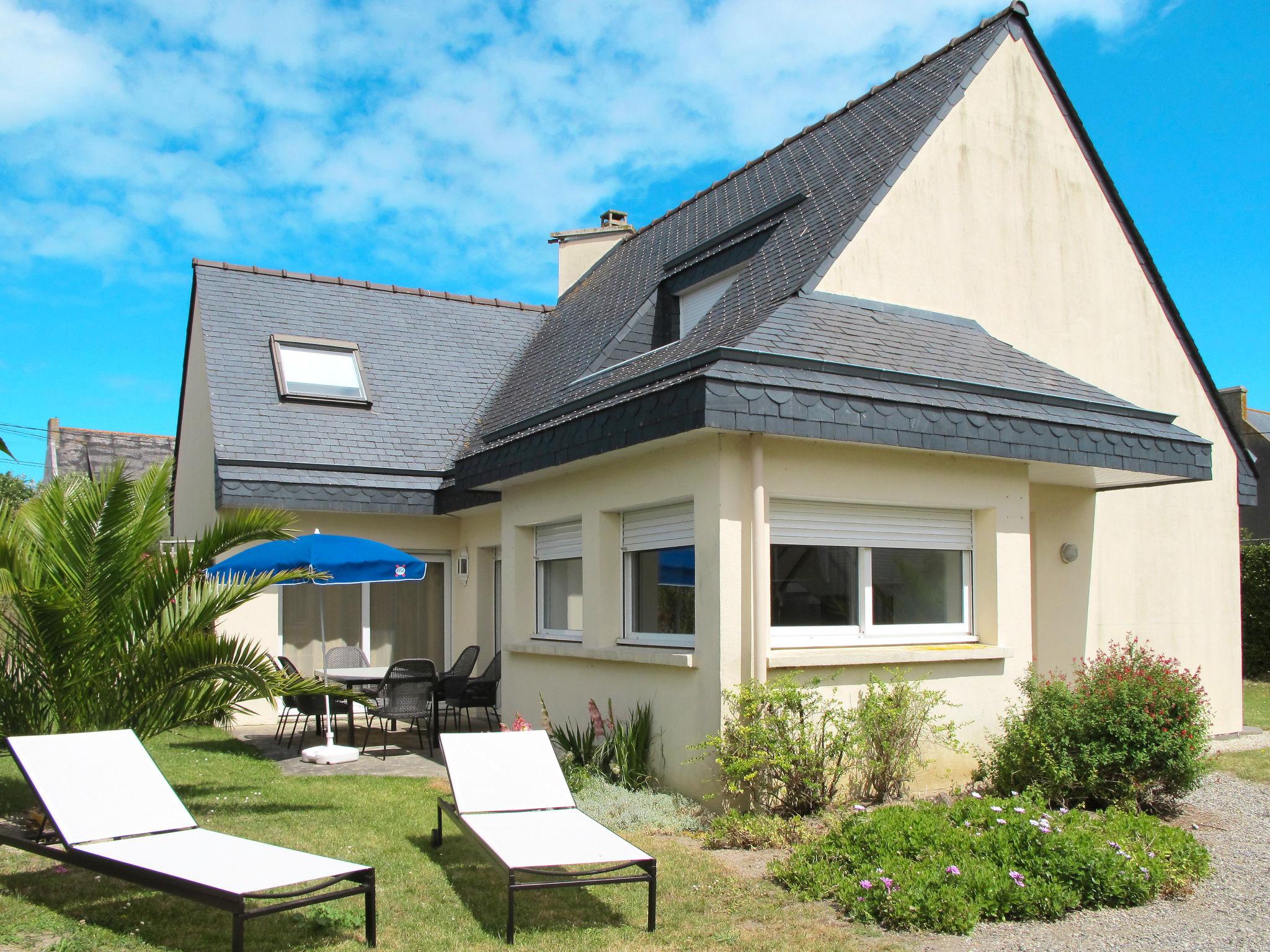 Photo 1 - Maison de 3 chambres à Cléder avec terrasse et vues à la mer