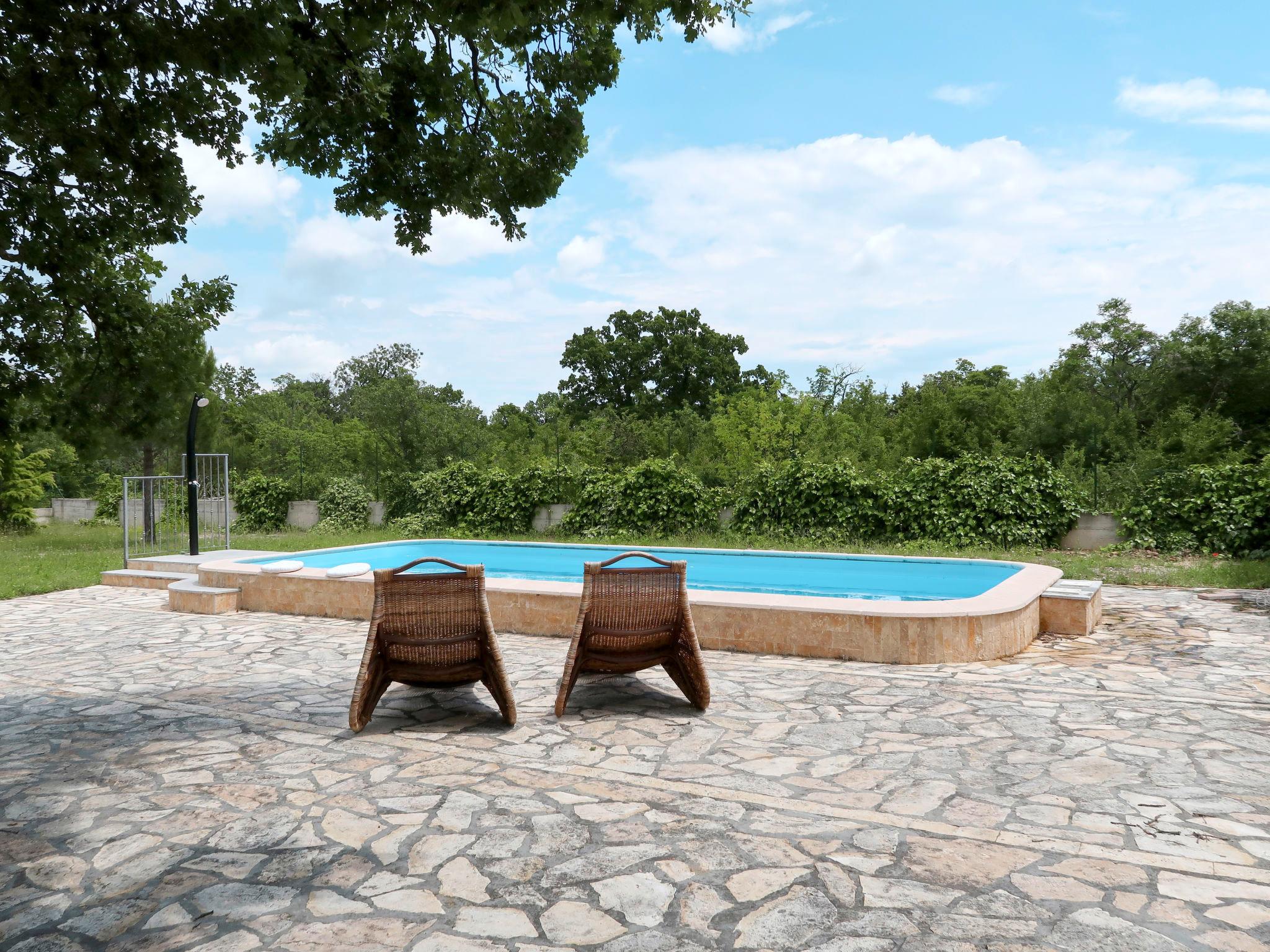 Foto 17 - Casa con 2 camere da letto a Drniš con piscina privata e vista mare