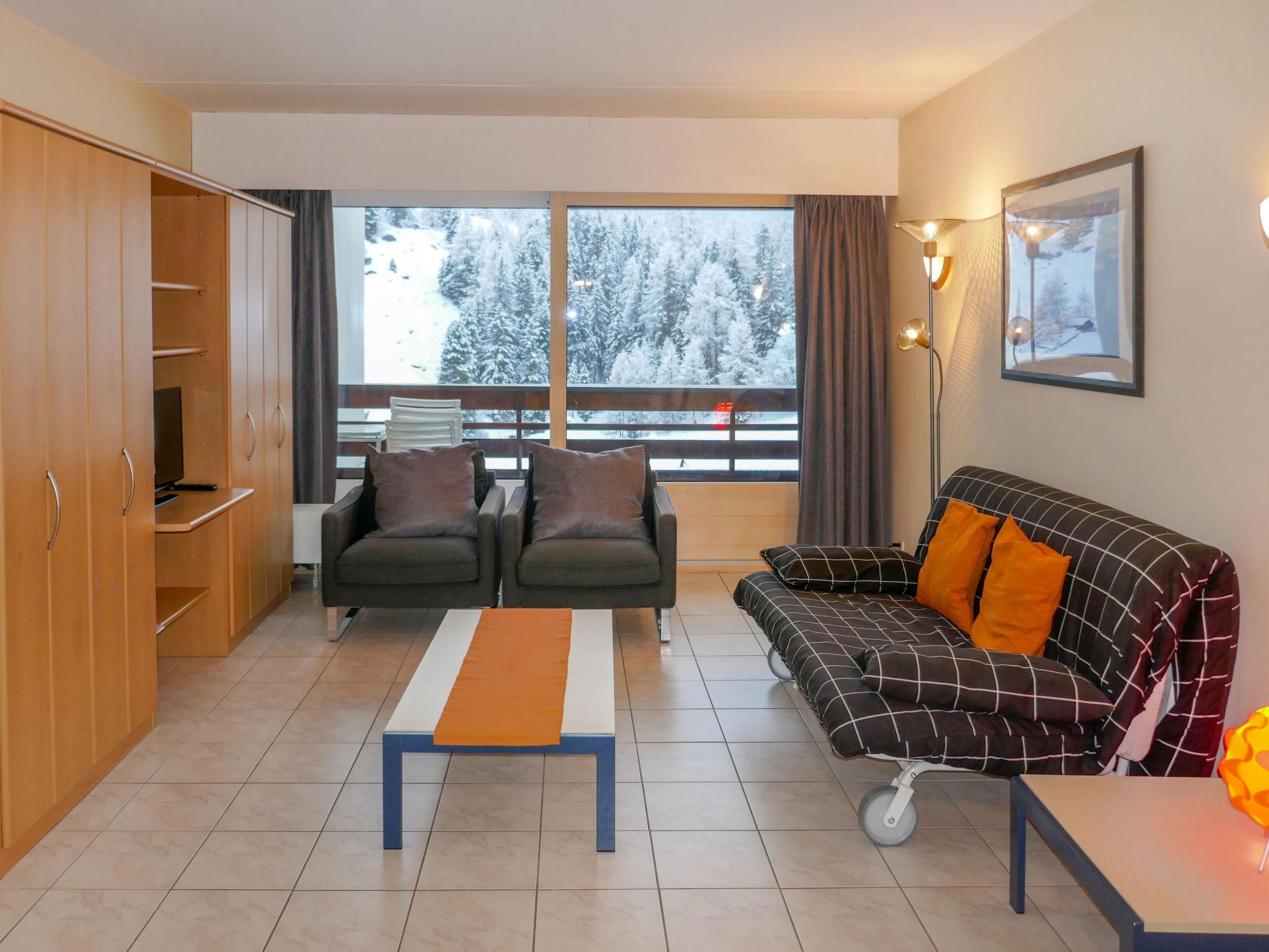 Foto 7 - Apartamento de 1 habitación en Nendaz con vistas a la montaña