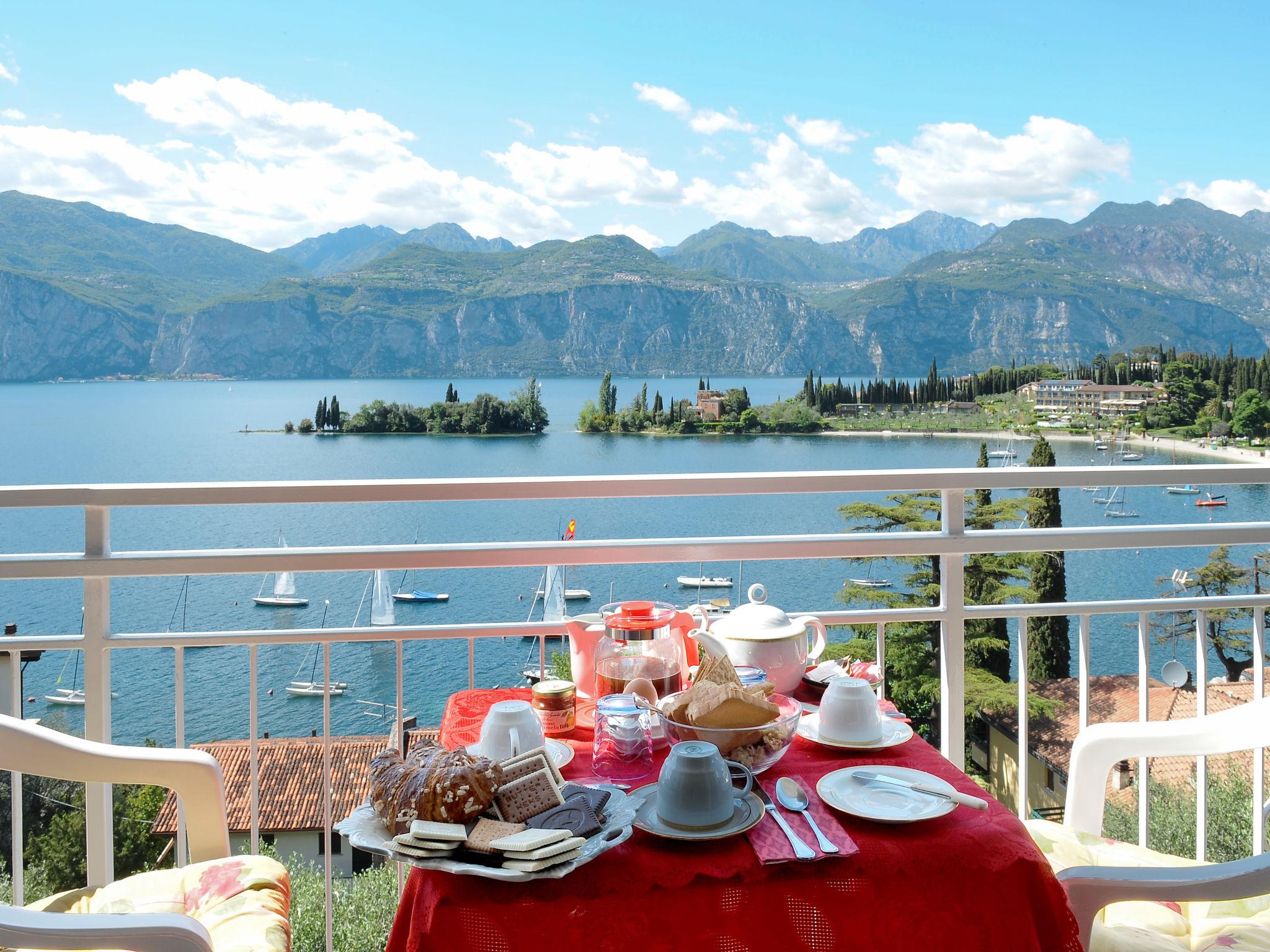 Foto 1 - Appartamento con 1 camera da letto a Malcesine con giardino e vista sulle montagne