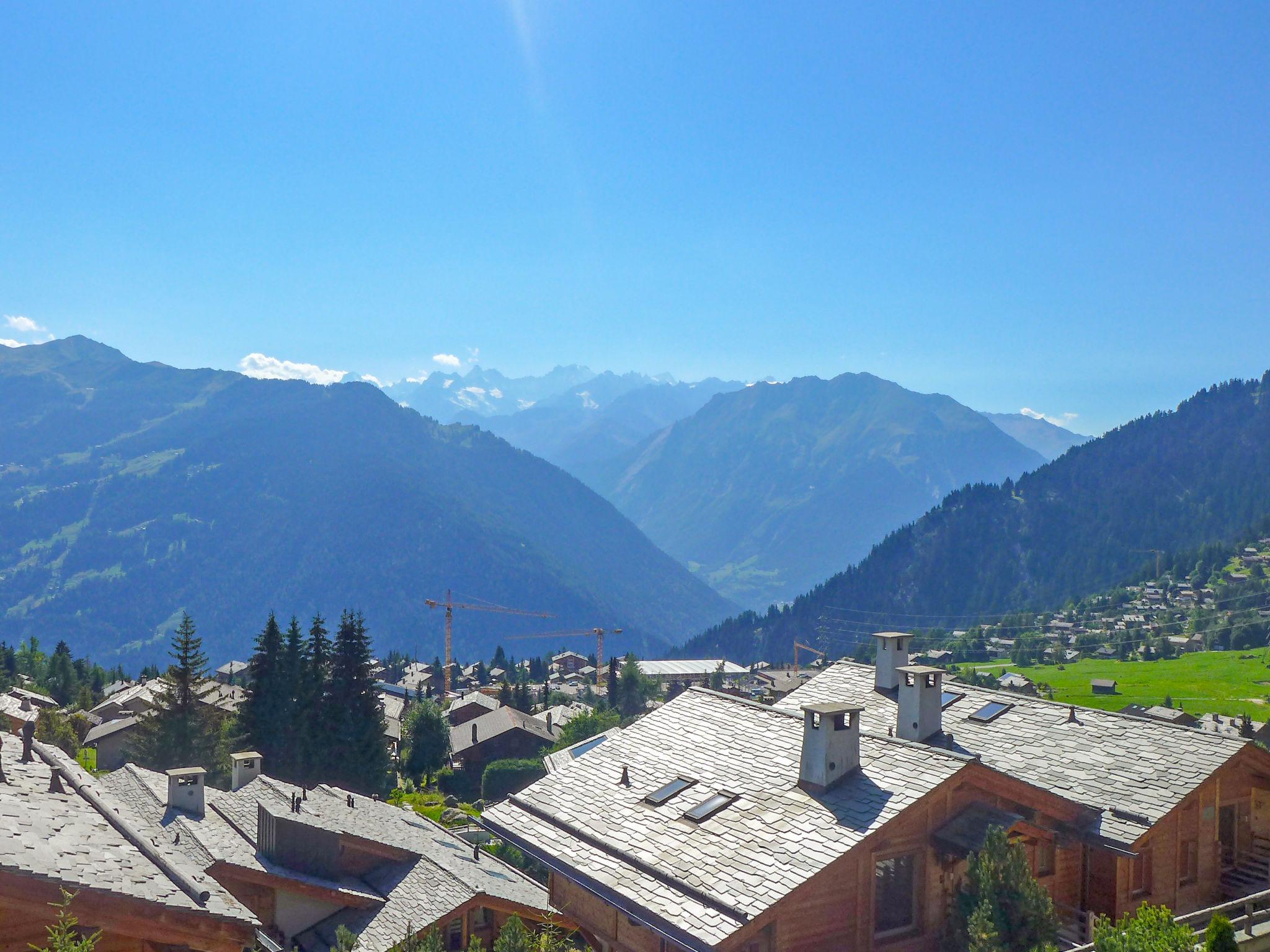 Foto 14 - Apartment mit 3 Schlafzimmern in Val de Bagnes mit blick auf die berge