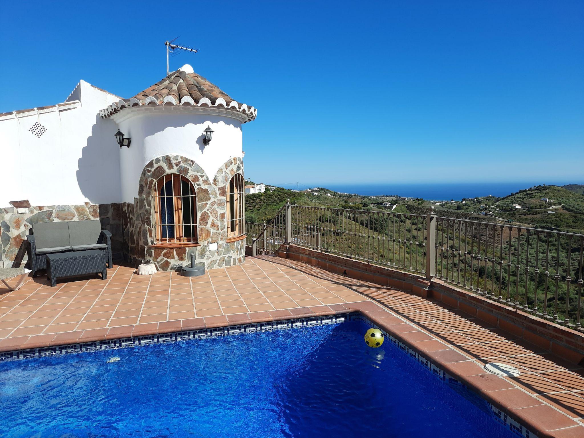 Foto 1 - Casa de 2 habitaciones en Frigiliana con piscina privada y terraza