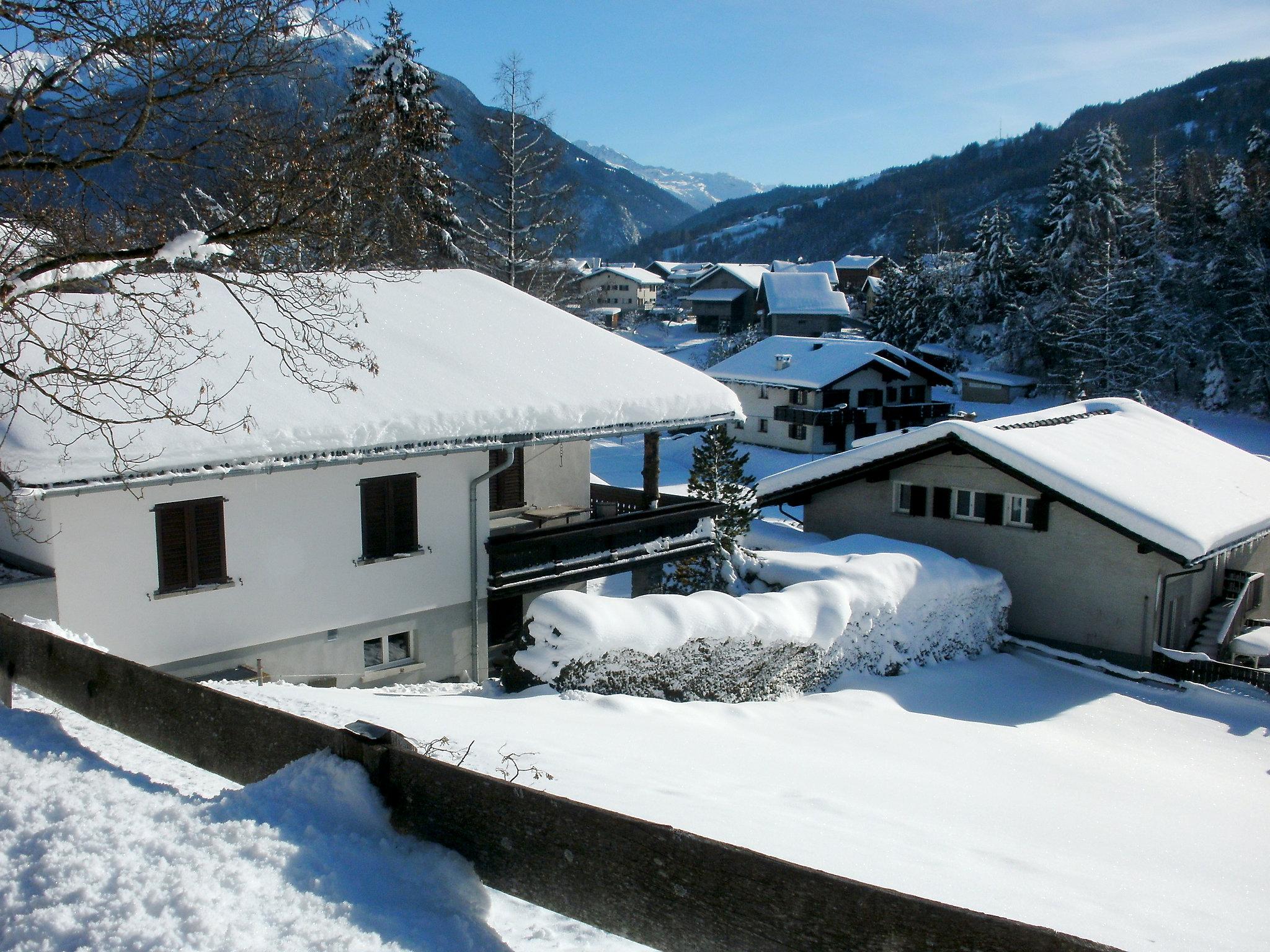 Foto 16 - Apartamento de 2 quartos em Albula/Alvra com jardim e vista para a montanha