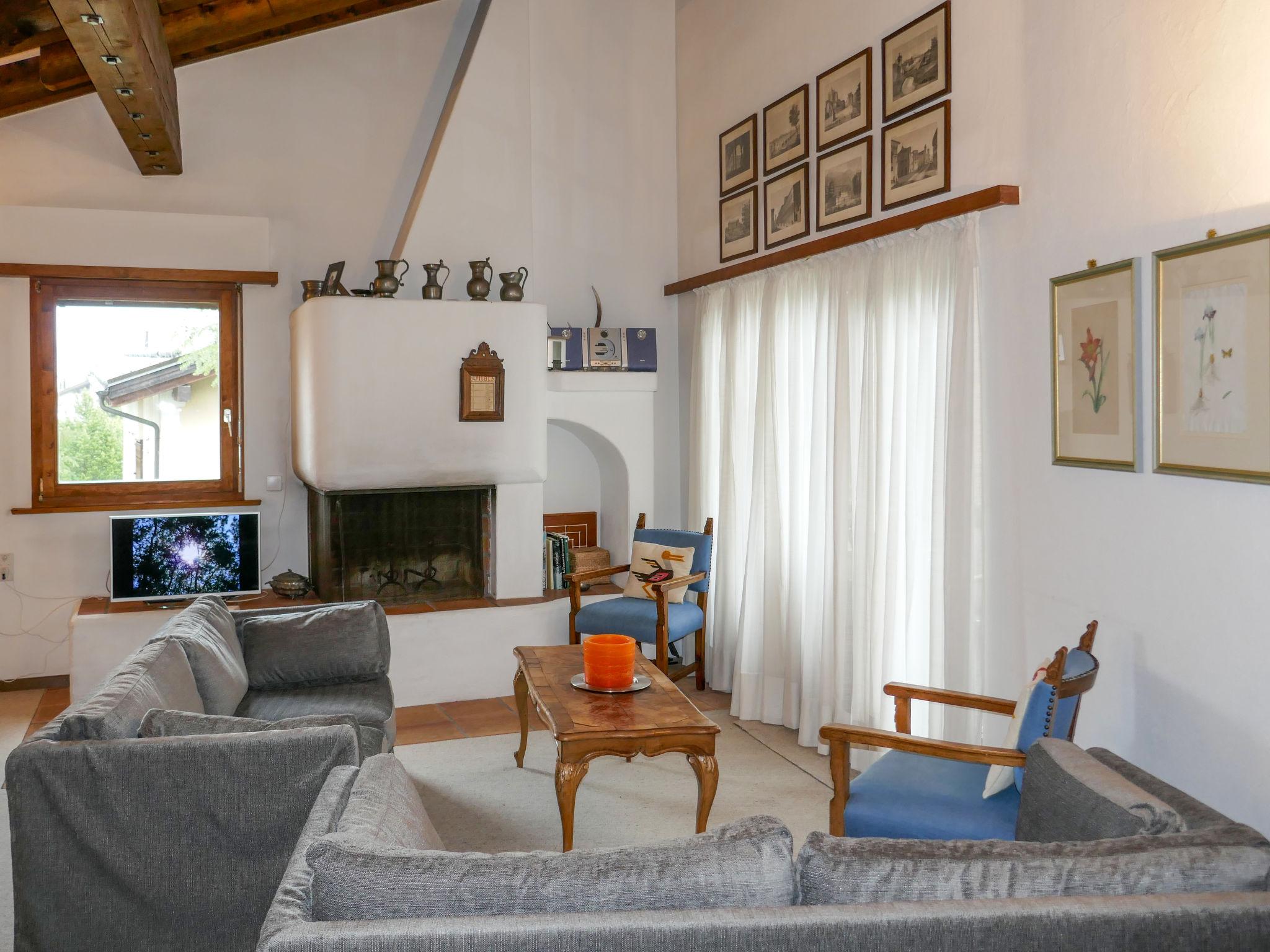 Foto 7 - Apartamento de 2 quartos em Sils im Engadin/Segl com jardim