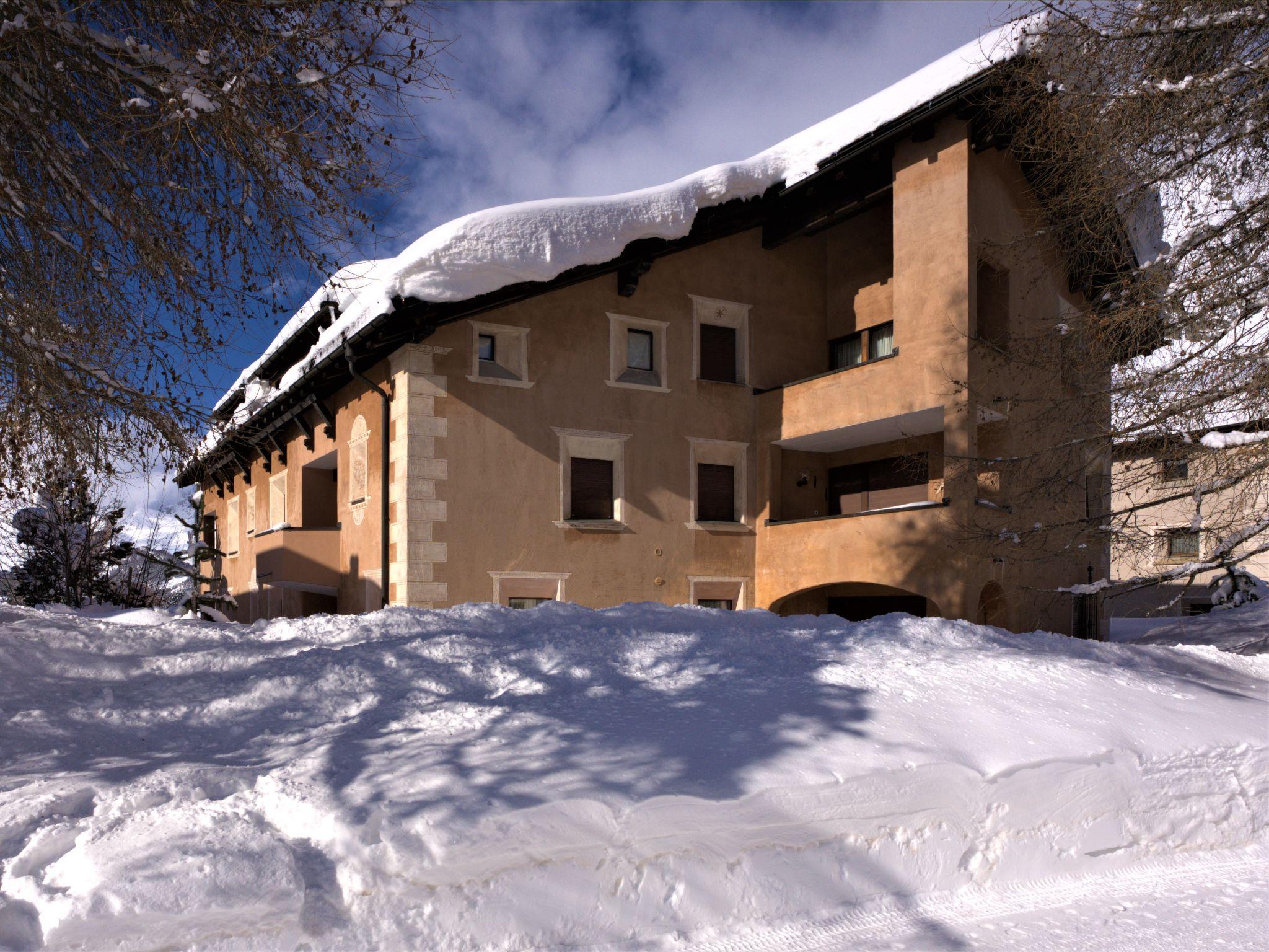 Foto 22 - Appartamento con 2 camere da letto a Sils im Engadin/Segl con vista sulle montagne