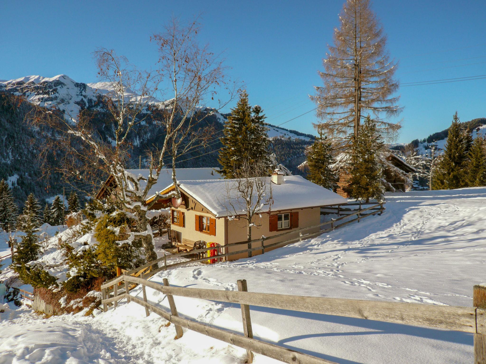 Foto 19 - Casa de 2 quartos em Lauterbrunnen com terraço e vista para a montanha