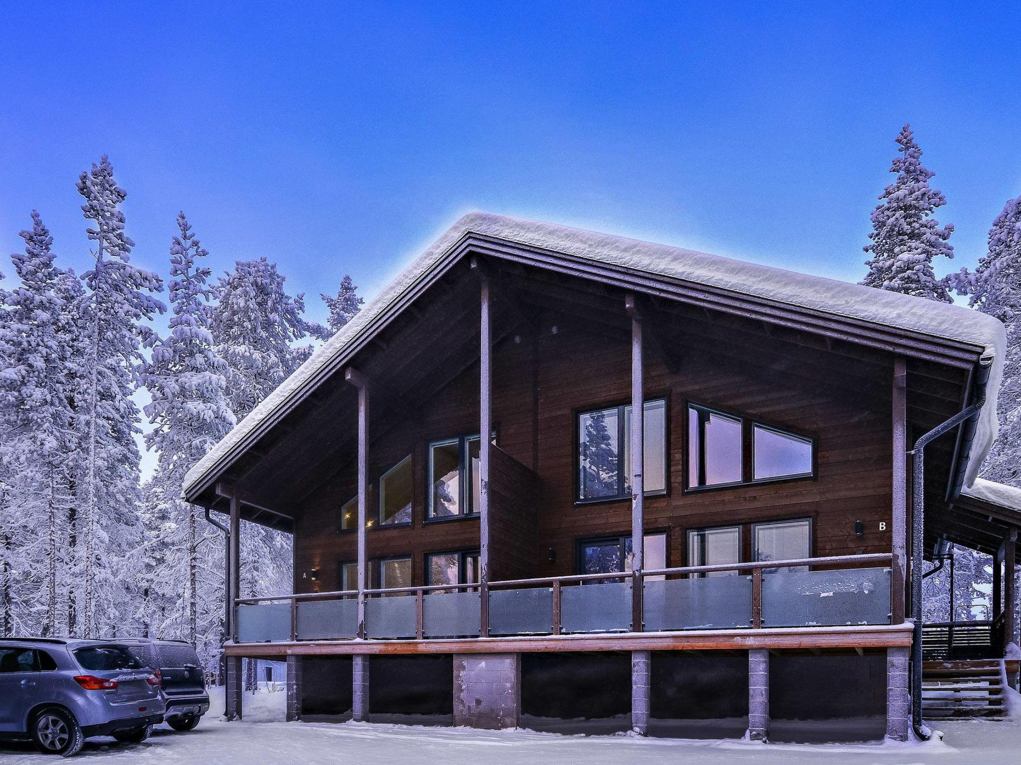 Foto 9 - Haus mit 2 Schlafzimmern in Kolari mit sauna und blick auf die berge