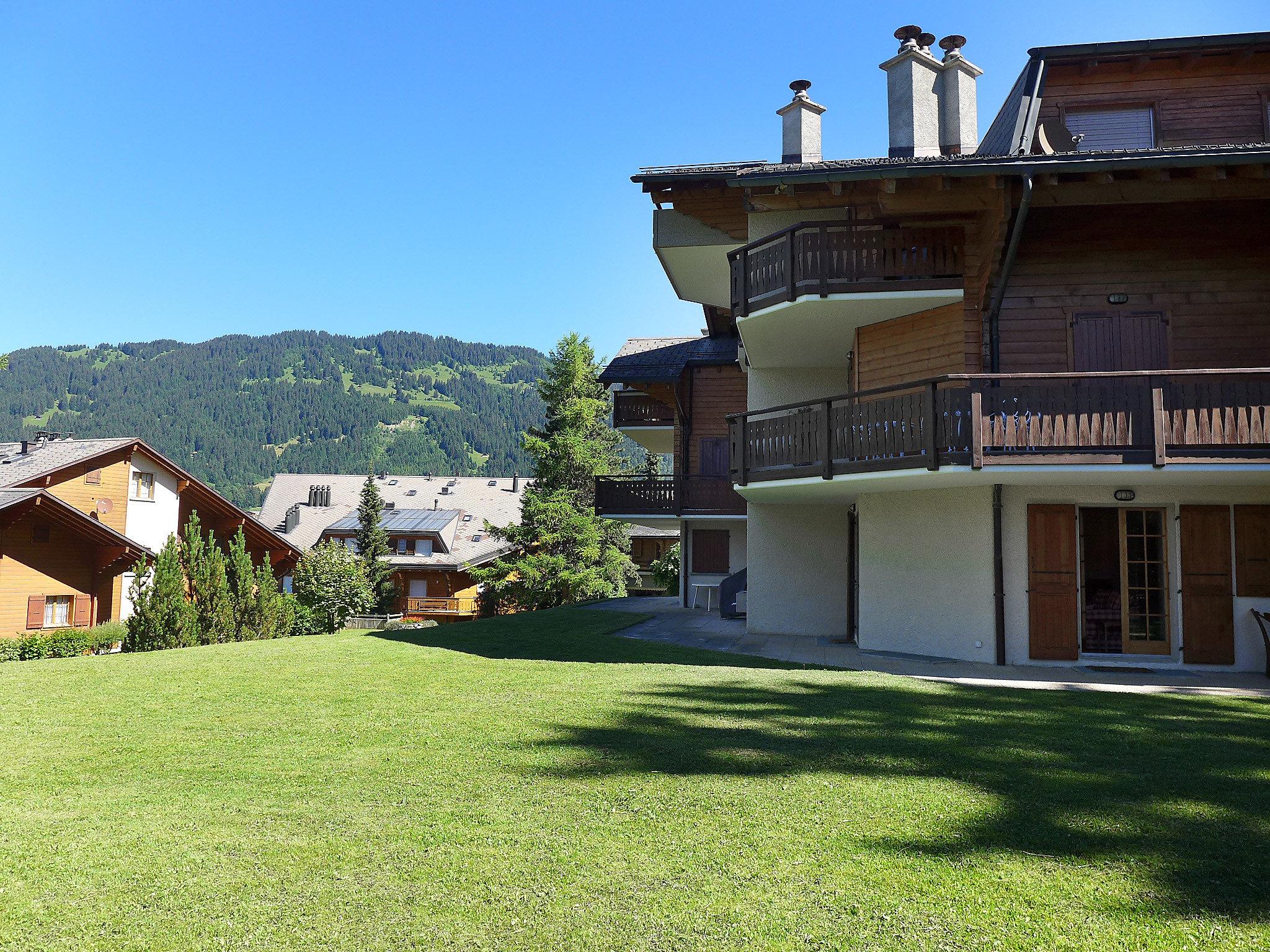 Foto 17 - Apartment mit 4 Schlafzimmern in Ollon mit sauna und blick auf die berge