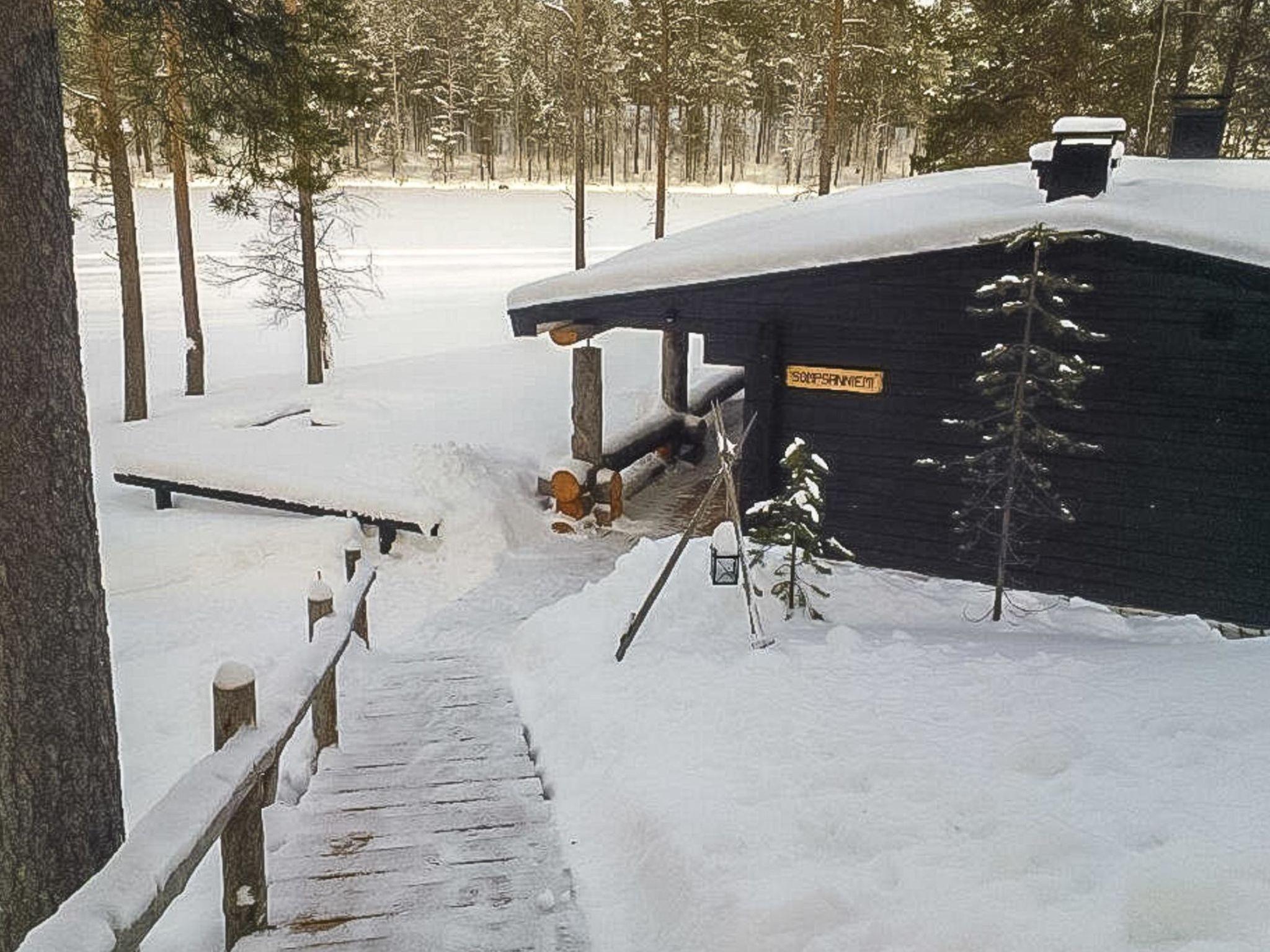 Foto 21 - Casa con 7 camere da letto a Kuusamo con sauna e vista sulle montagne
