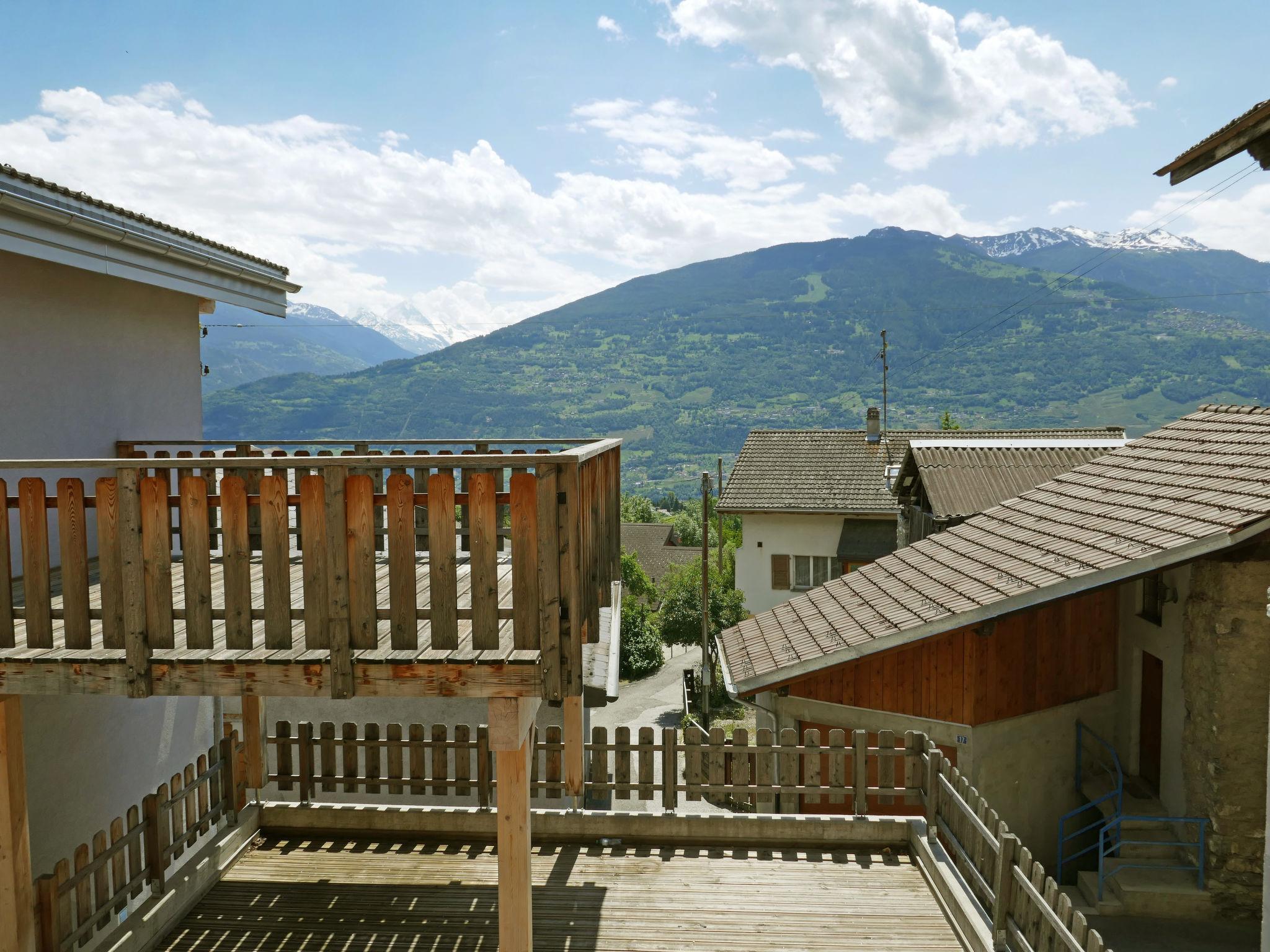 Foto 5 - Casa con 1 camera da letto a Savièse con terrazza e vista sulle montagne