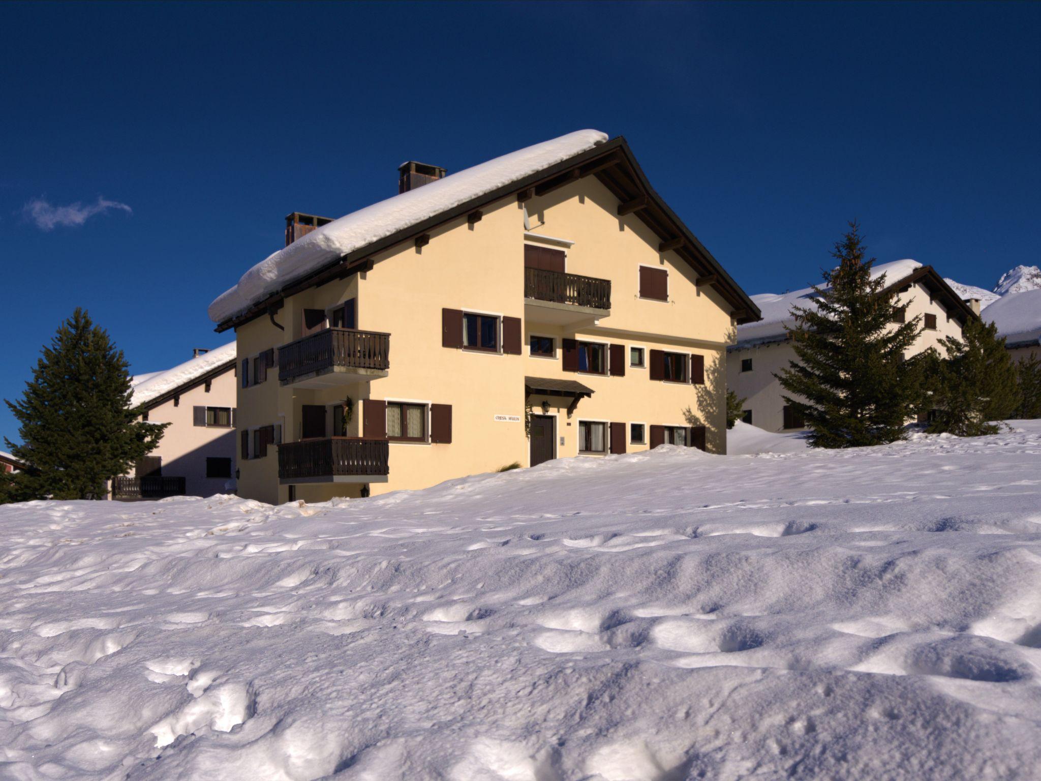 Foto 34 - Apartamento de 3 quartos em Celerina/Schlarigna com vista para a montanha