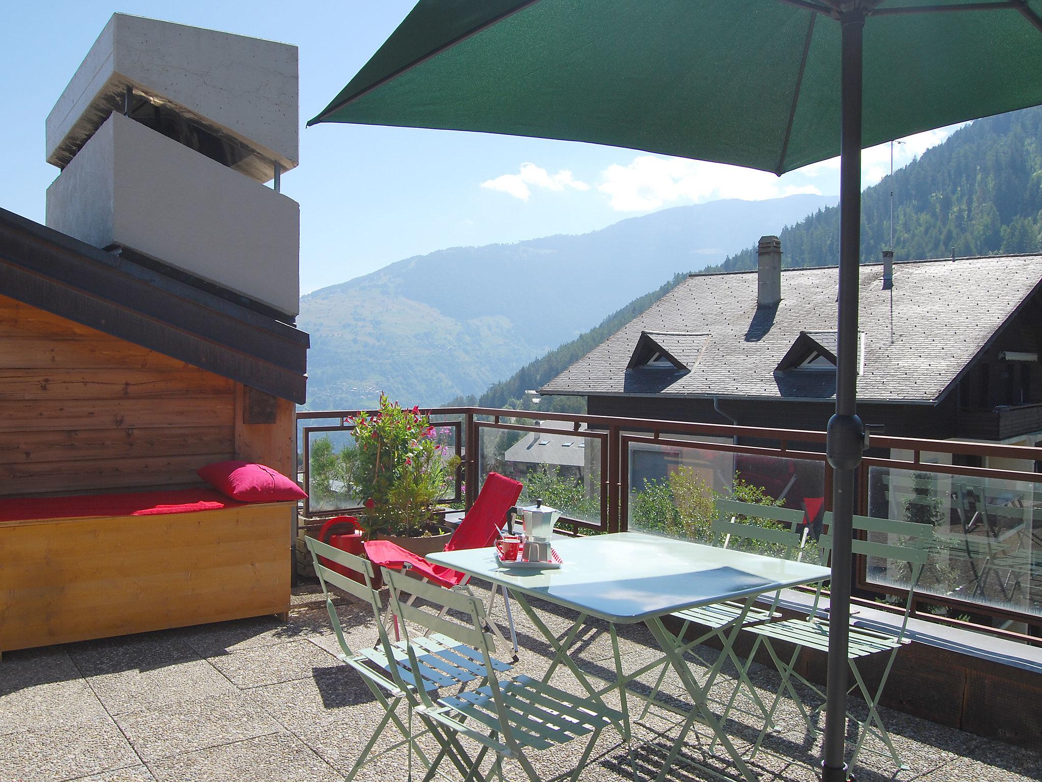 Foto 16 - Apartment mit 3 Schlafzimmern in Nendaz mit terrasse und blick auf die berge