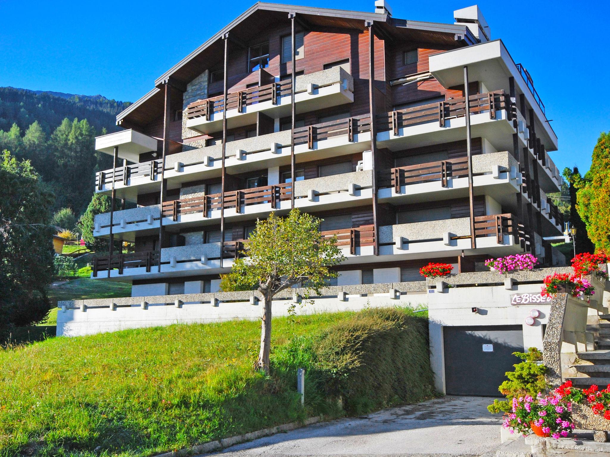 Foto 1 - Apartamento de 3 quartos em Nendaz com terraço e vista para a montanha