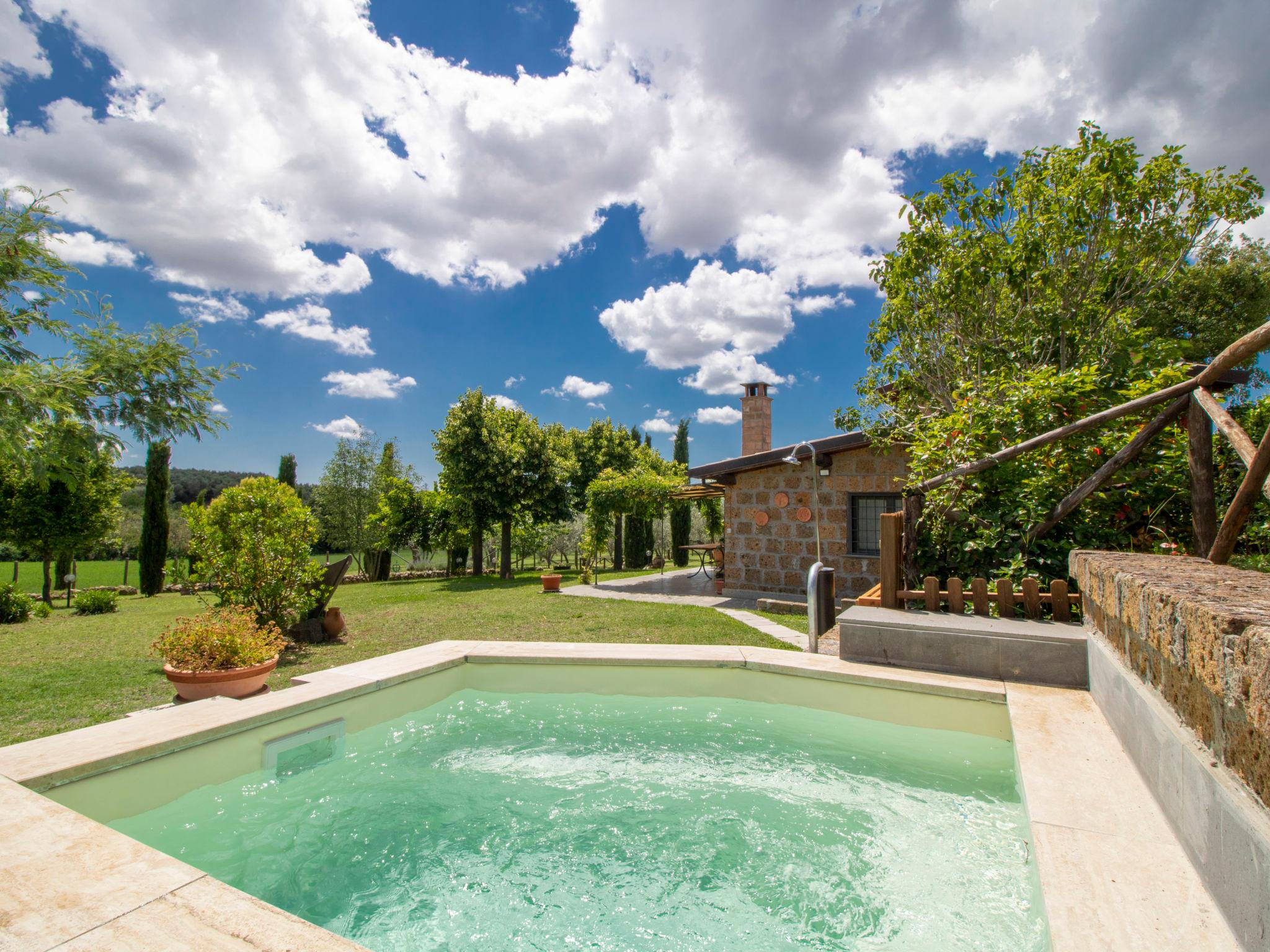 Photo 1 - Maison de 2 chambres à Vetralla avec piscine privée et vues sur la montagne