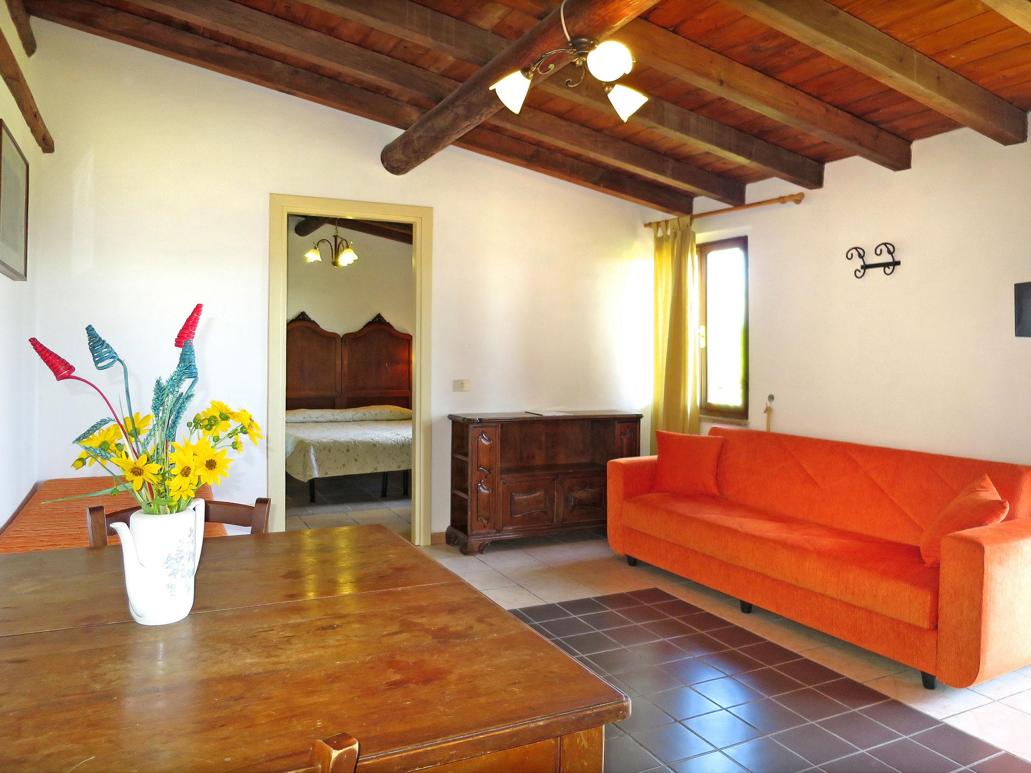 Foto 6 - Haus mit 1 Schlafzimmer in Monticiano mit schwimmbad und garten