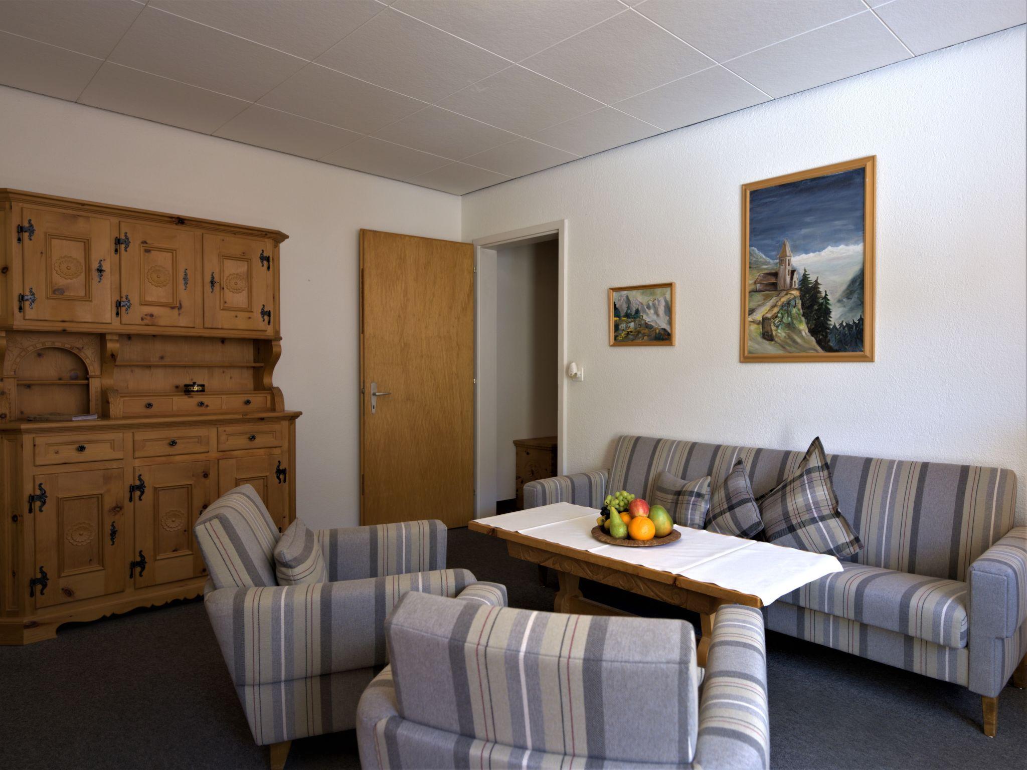 Foto 7 - Apartamento de 2 quartos em Pontresina com vista para a montanha