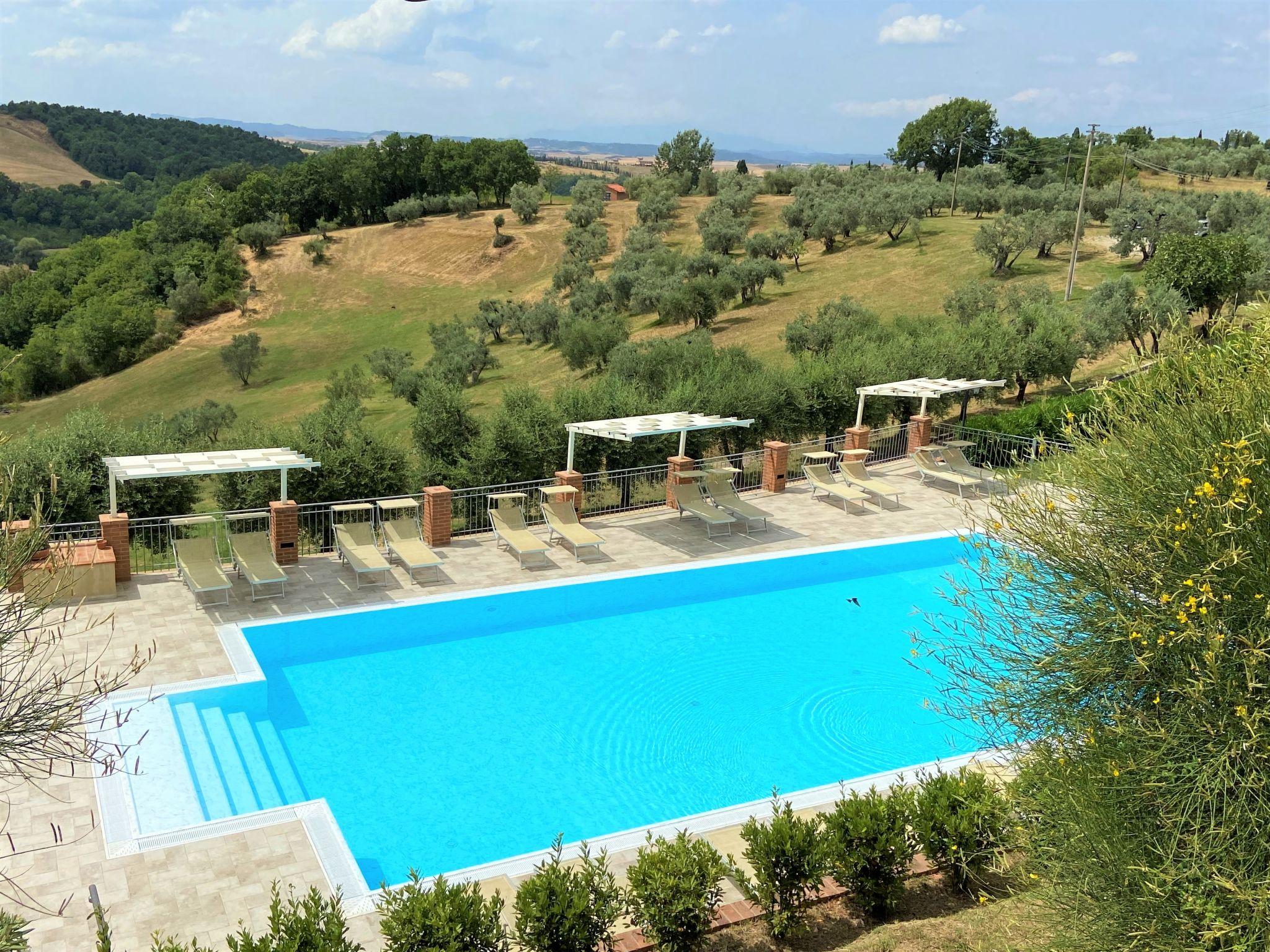 Foto 2 - Appartamento con 2 camere da letto a Volterra con piscina e giardino