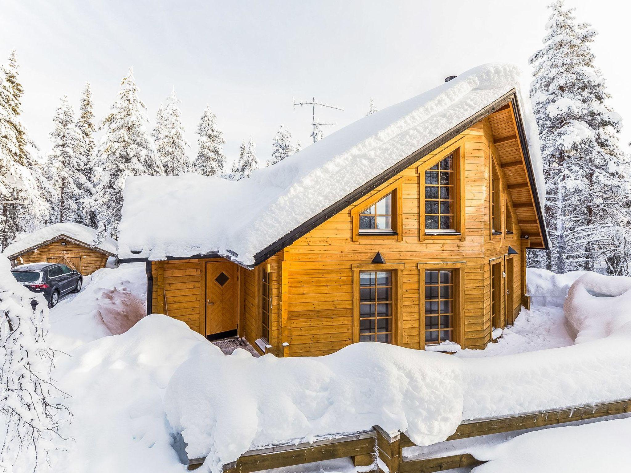 Foto 1 - Casa de 2 quartos em Kittilä com sauna e vista para a montanha