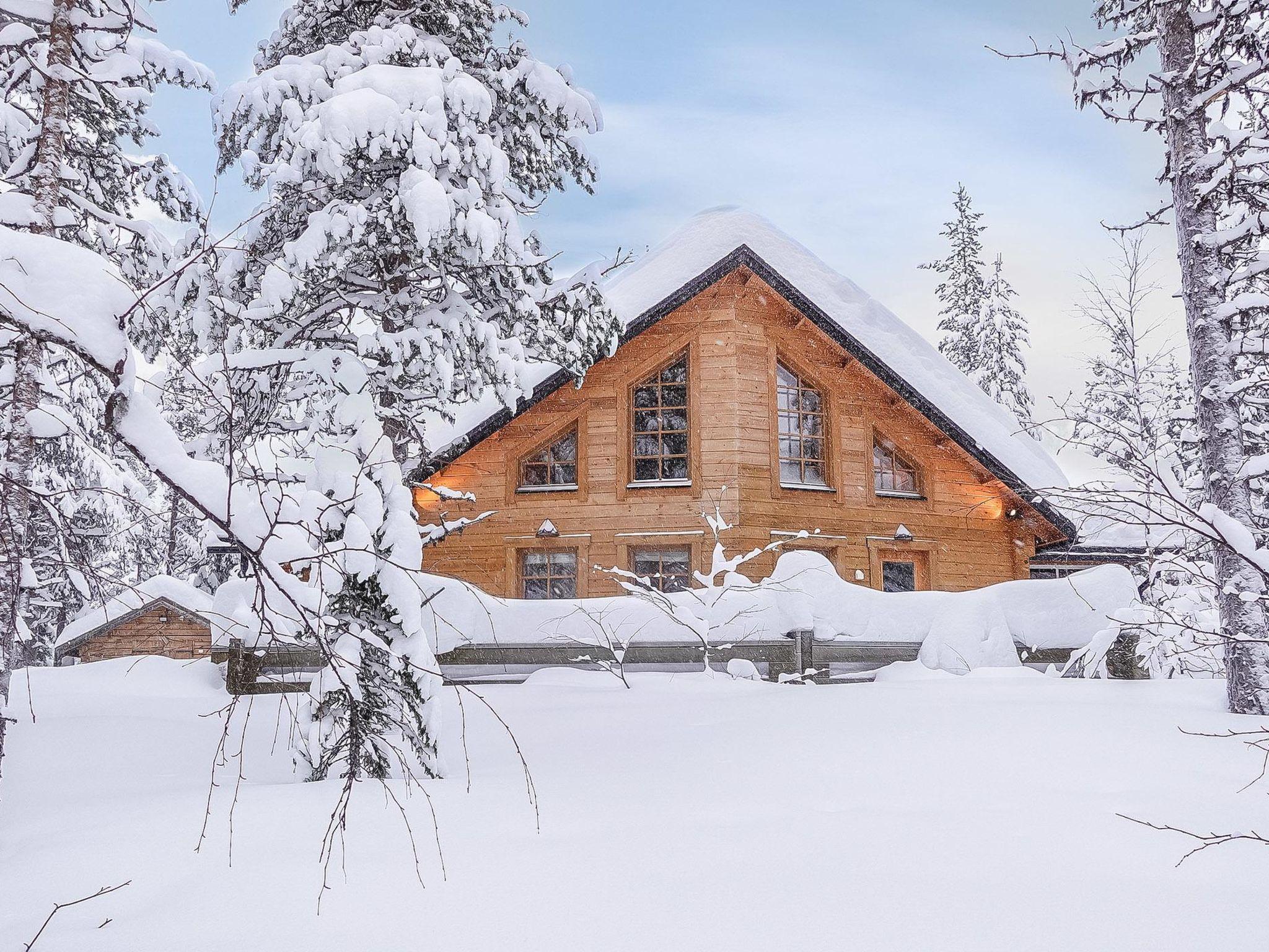 Foto 5 - Haus mit 2 Schlafzimmern in Kittilä mit sauna und blick auf die berge